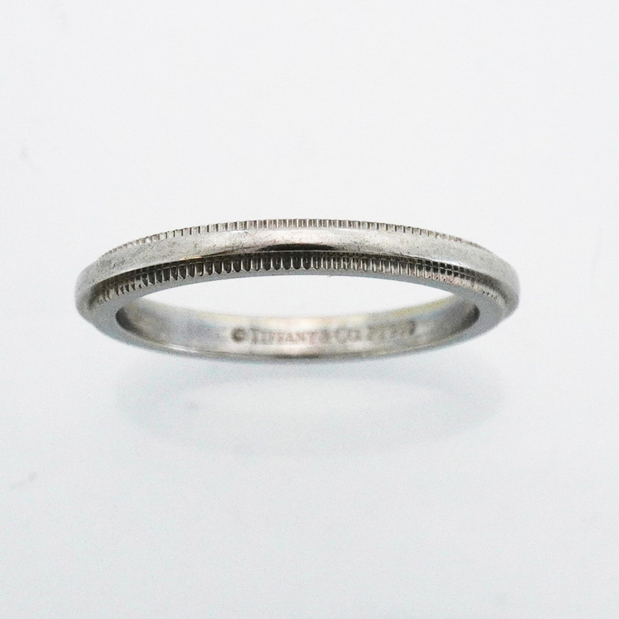 Tiffany Platinum 950 Band Ring (Pre-Owned)