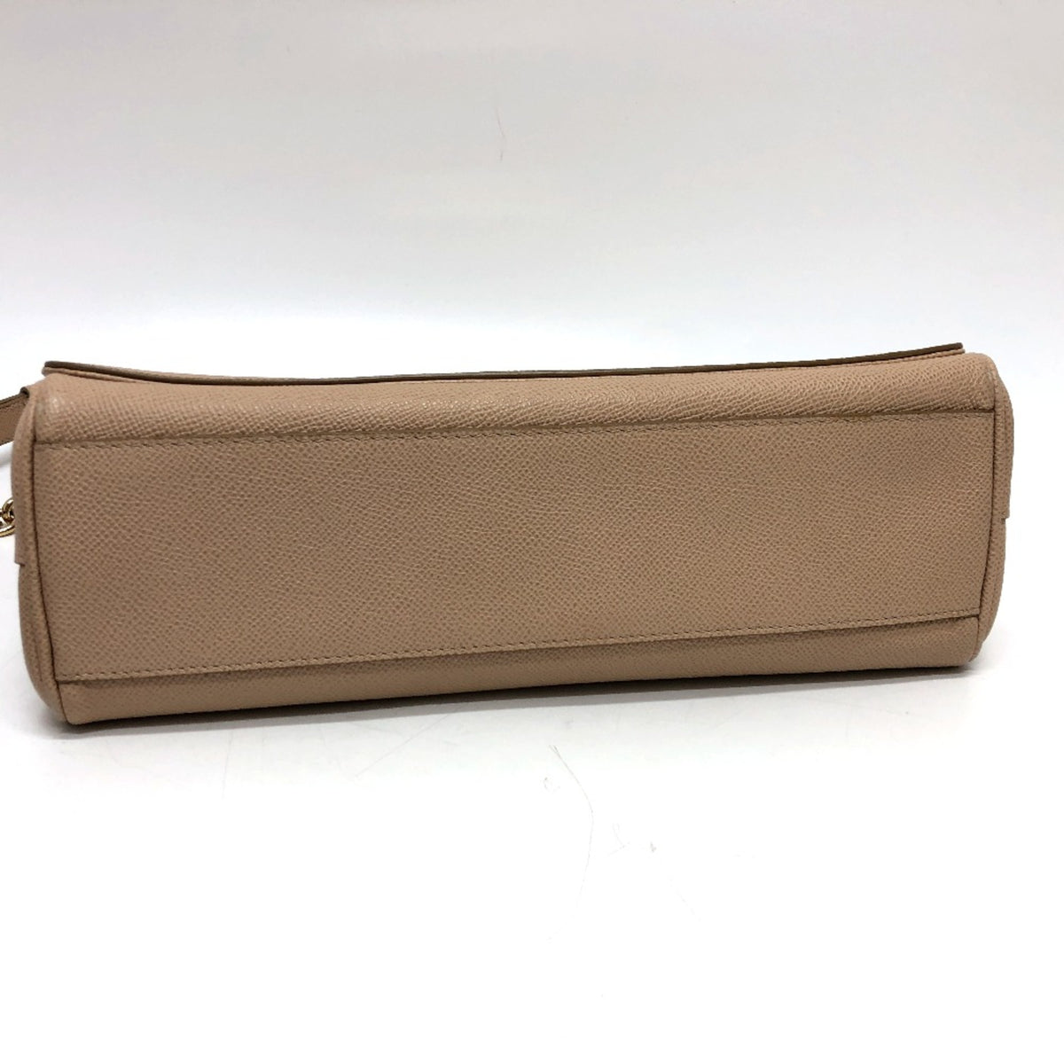 Dolce & Gabbana Beige Leather Shoulder Bag (Pre-Owned)