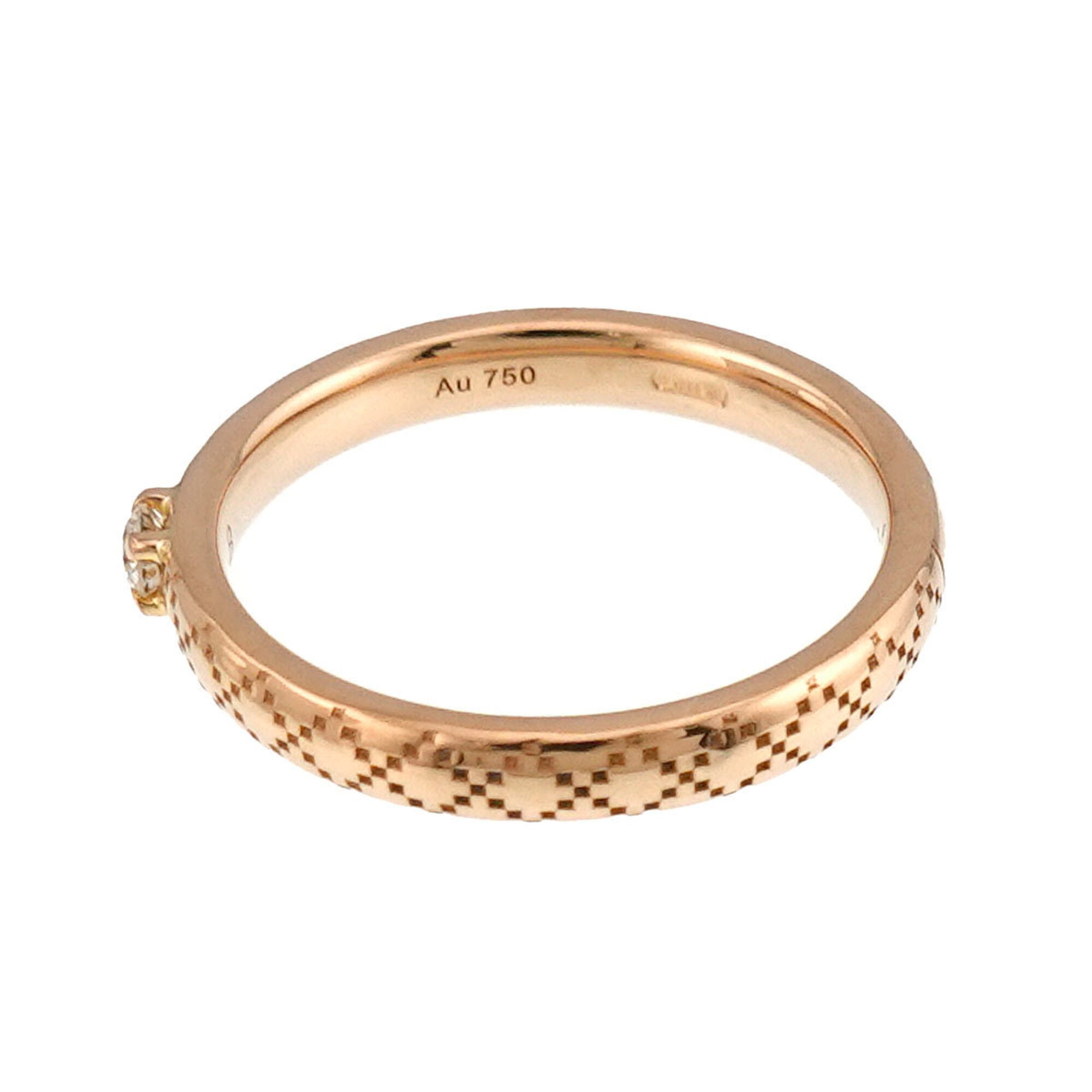 Gucci Pink Gold (18K) Band Ring (Pre-Owned)