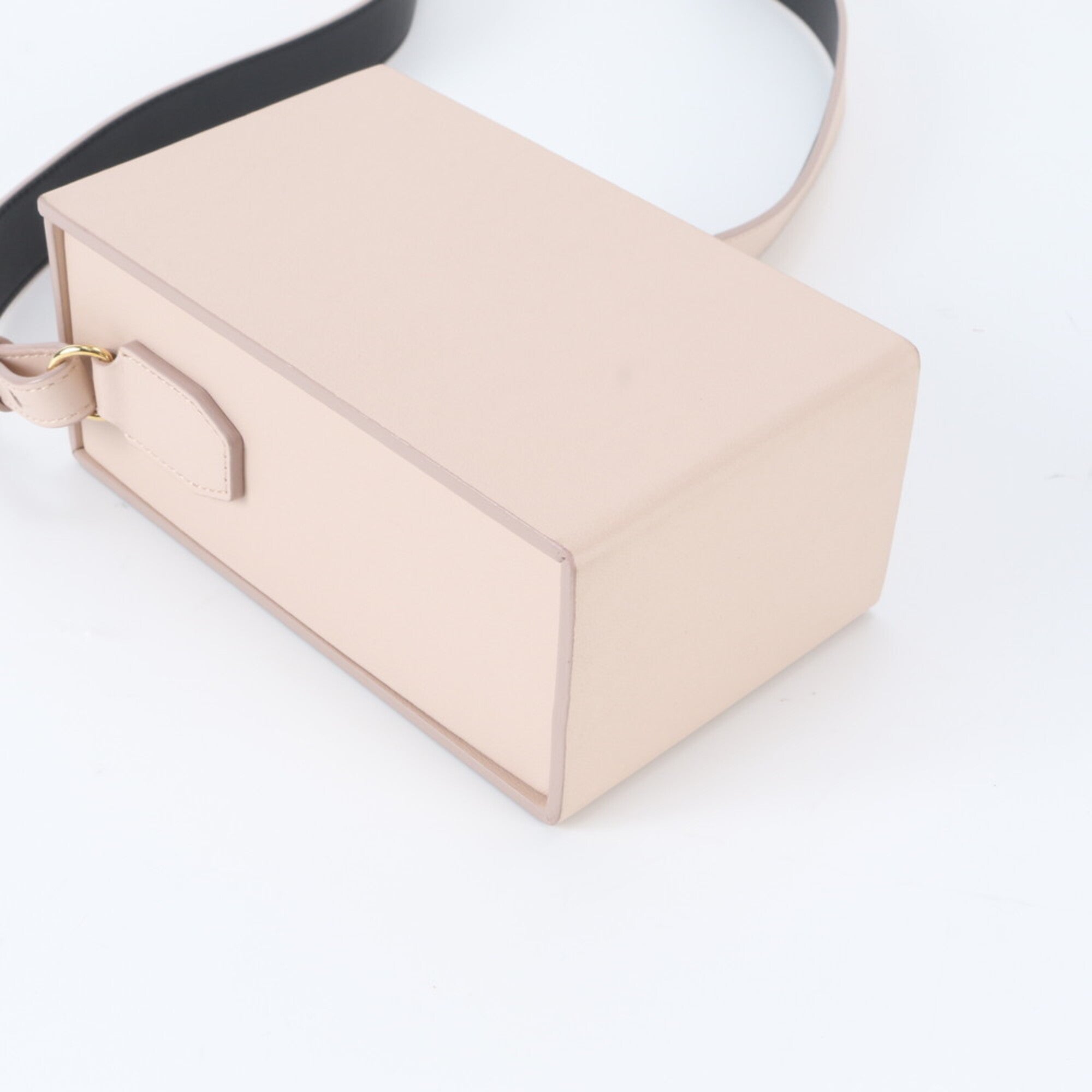 Fendi Black Pink Leather Shoulder Bag (Pre-Owned)