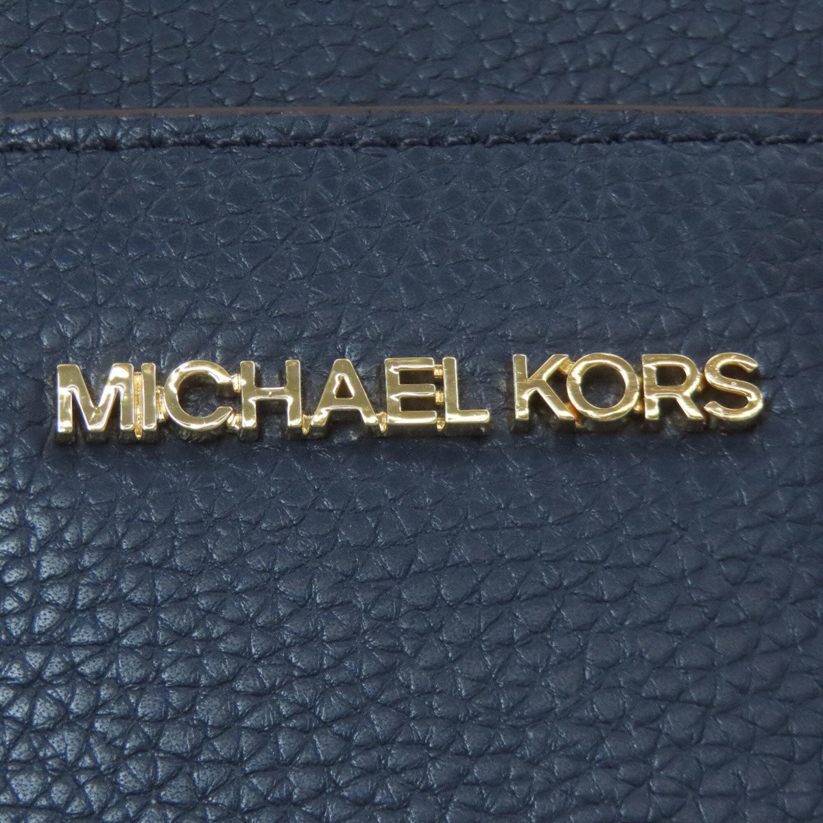 Michael Kors Navy Pvc Tote Bag (Pre-Owned)