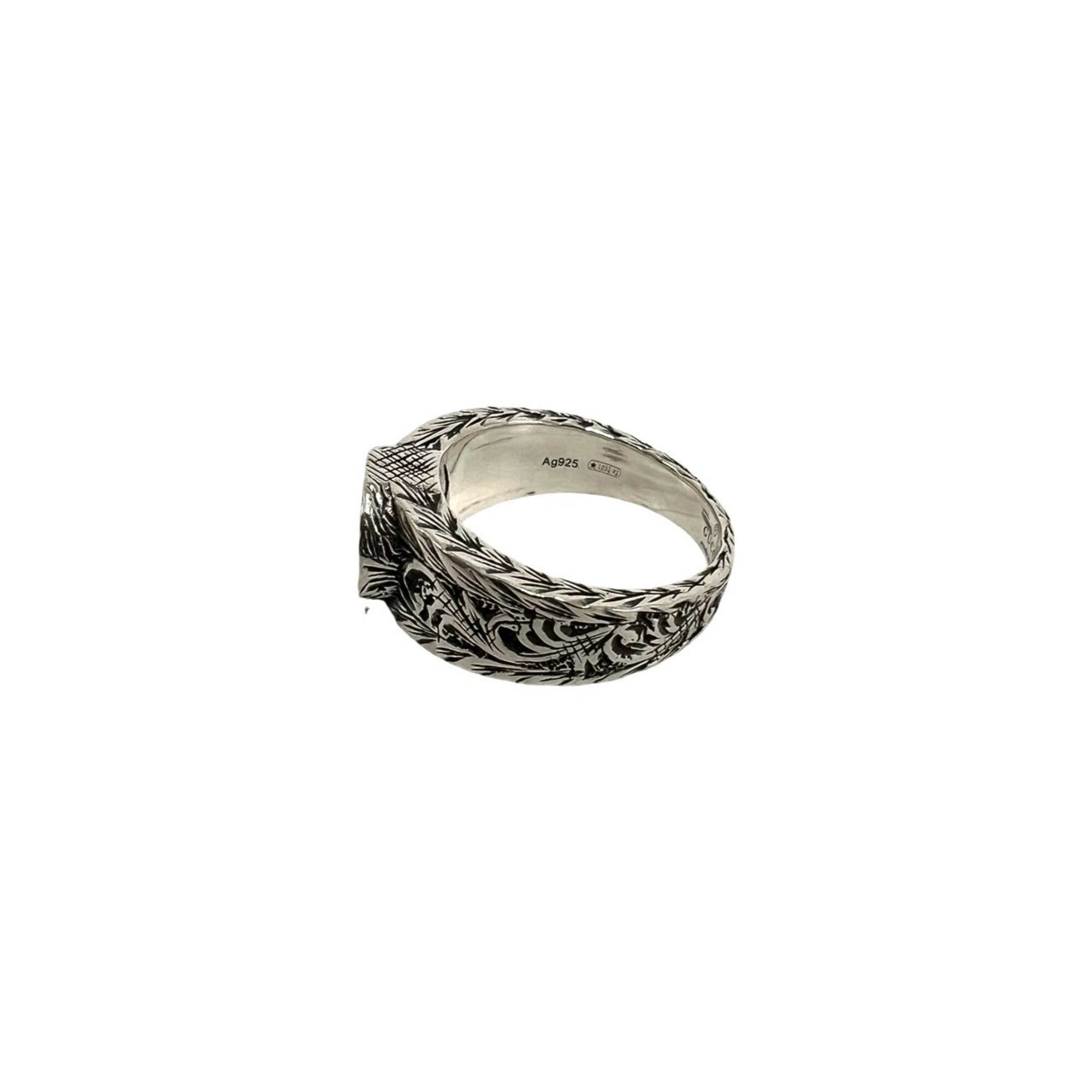Gucci Silver Silver 925 Band Ring (Pre-Owned)