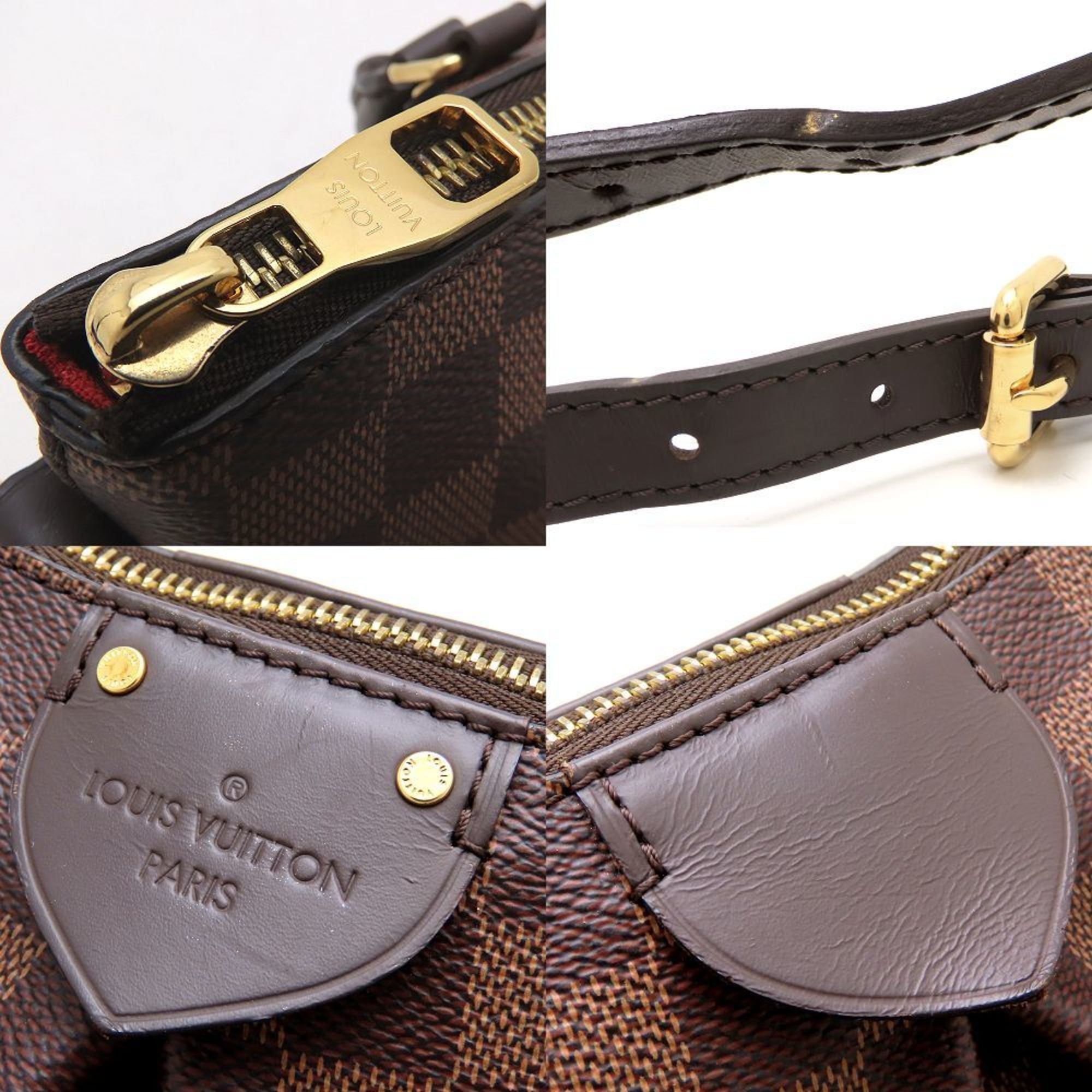 Louis Vuitton Damier Brown Canvas Handbag (Pre-Owned)