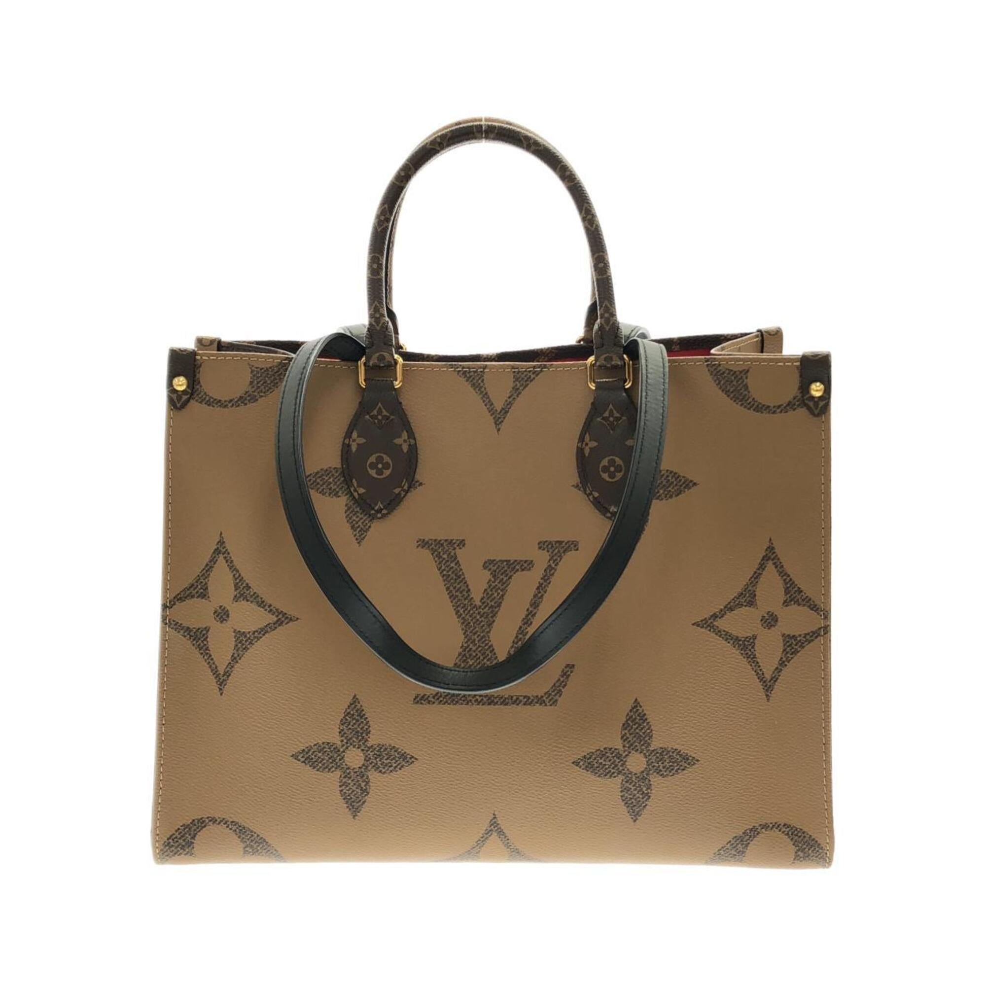 Louis Vuitton Marron Coated Canvas Handbag (Pre-Owned)