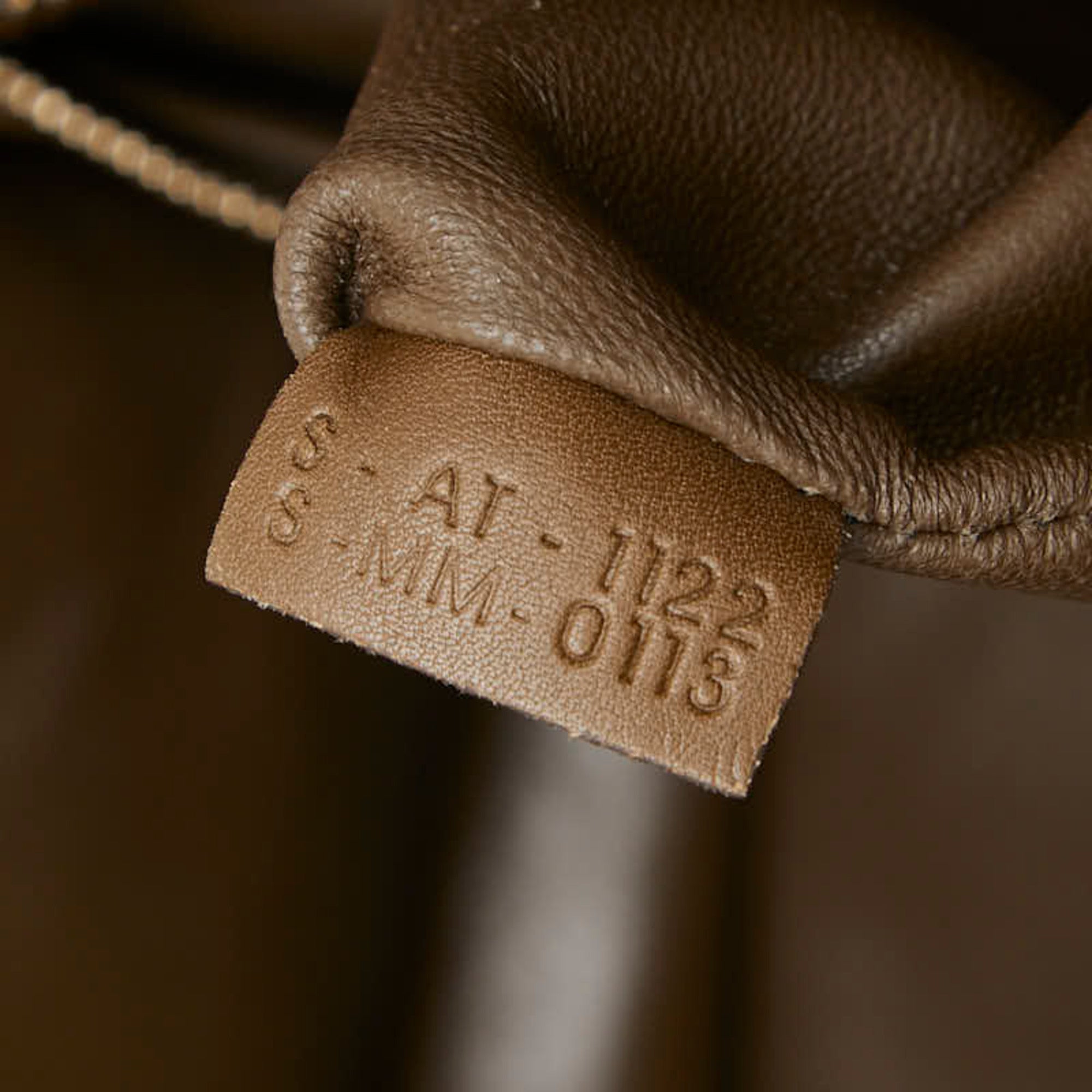 Celine Beige Brown Canvas Leather Handbag (Pre-Owned)