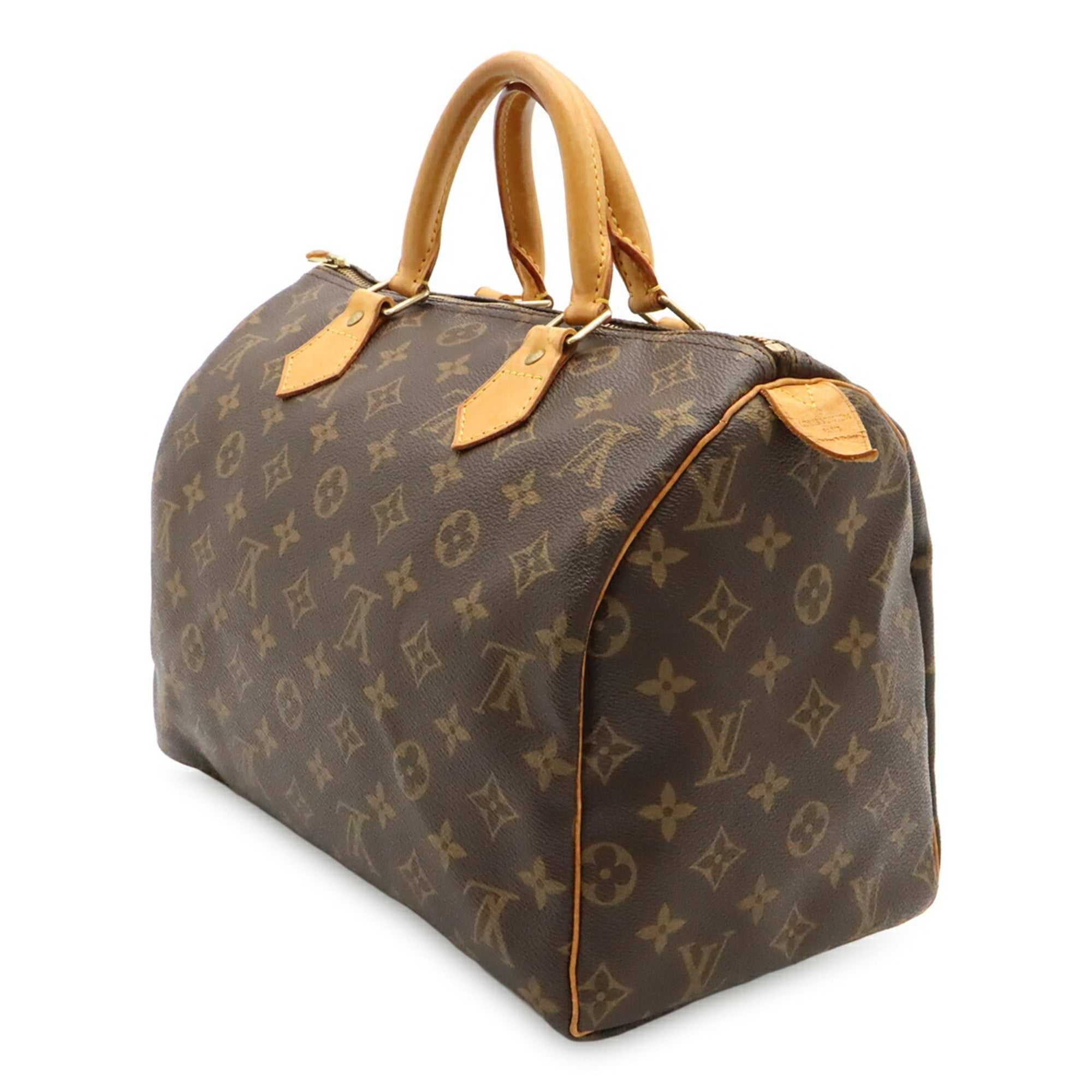 Louis Vuitton Brown Monogram Canvas Pvc Coated Canvas Handbag (Pre-Owned)
