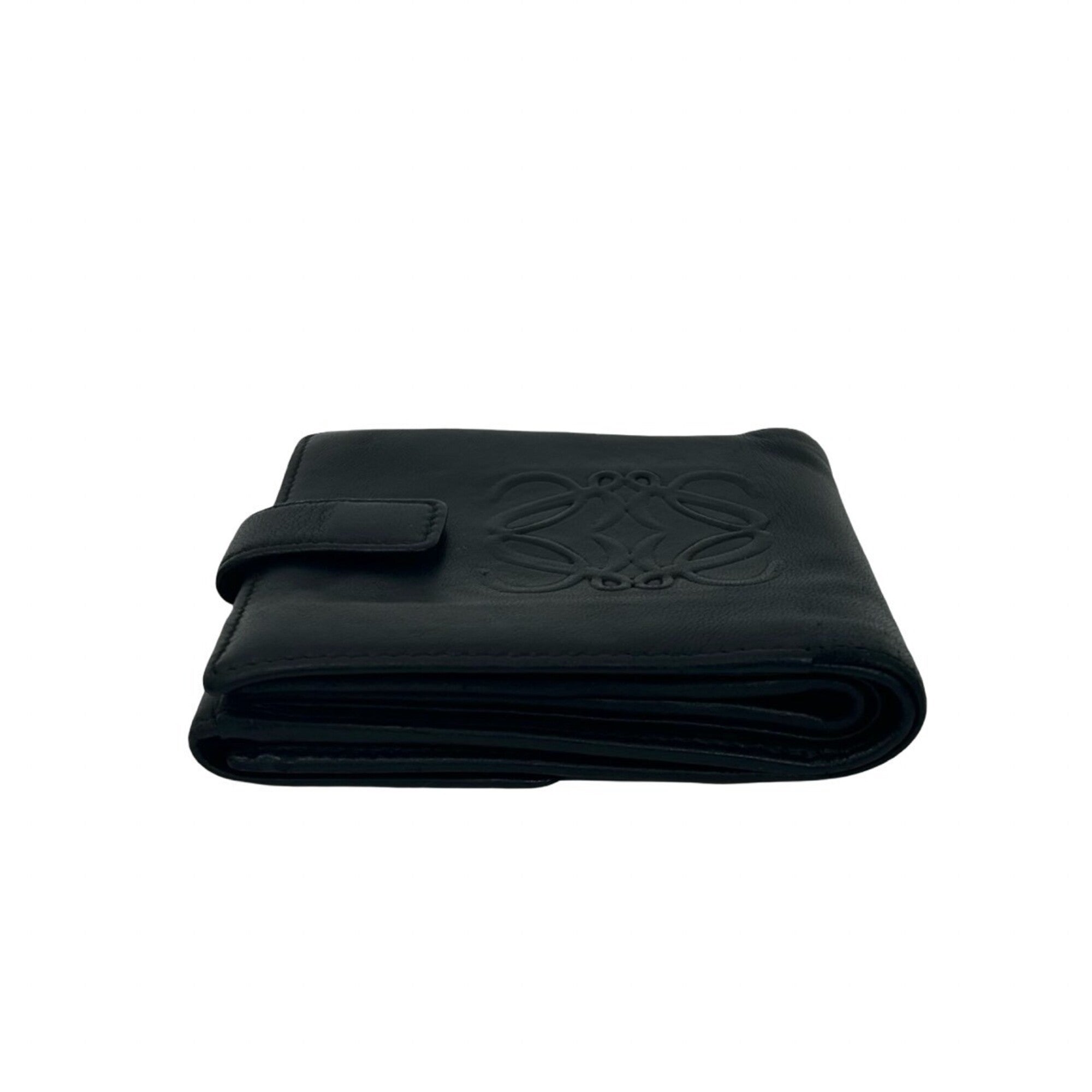 Loewe Black Leather Wallet (Bi-Fold) (Pre-Owned)
