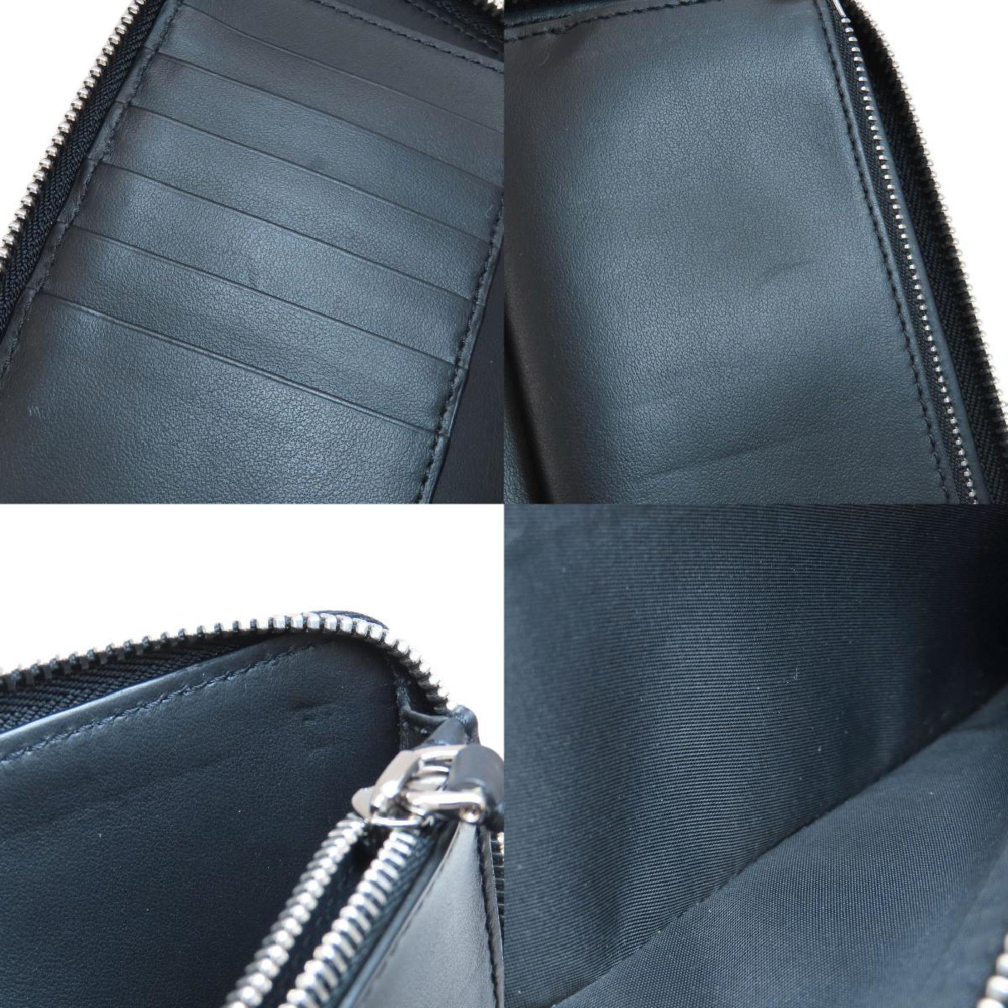 Burberry Green Pvc Long Wallet (Bi-Fold) (Pre-Owned)