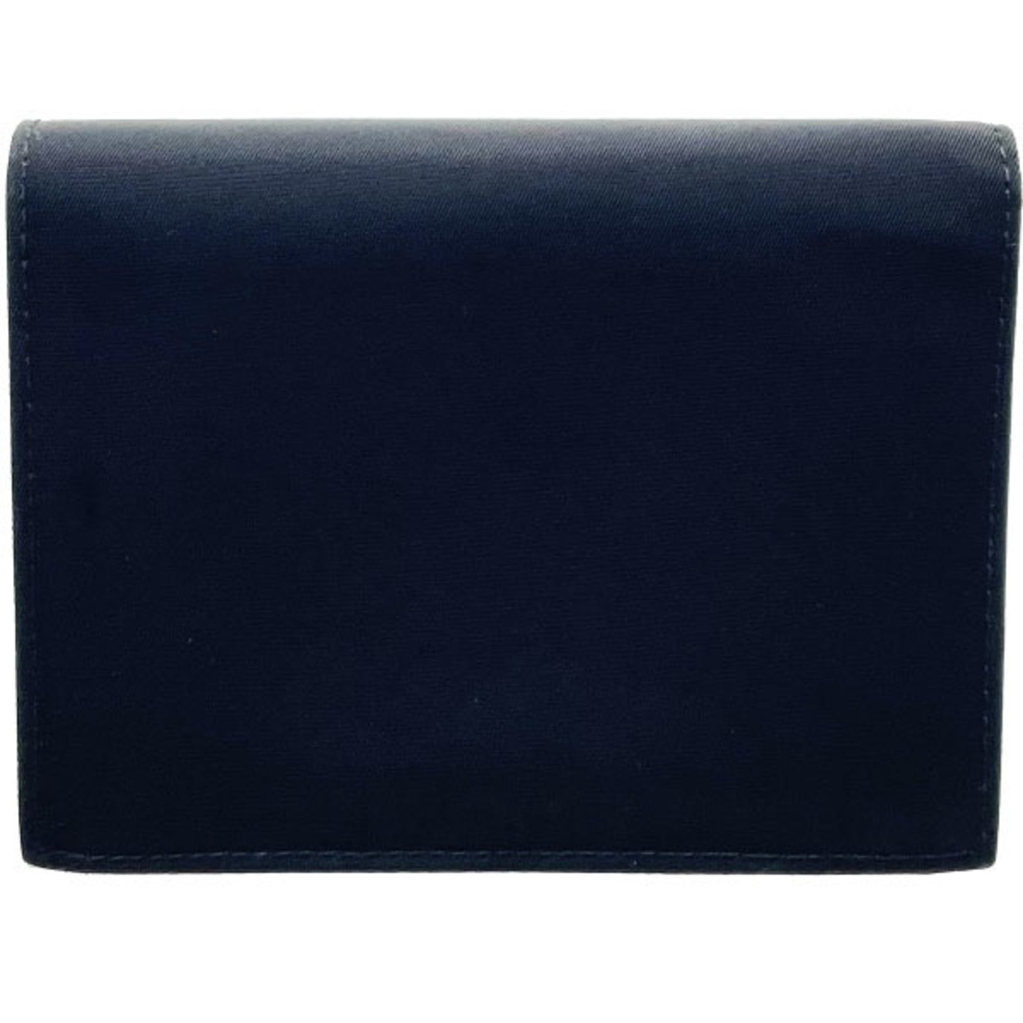 Prada Saffiano Black Nero Nylon Saffiano Wallet (Bi-Fold) (Pre-Owned)