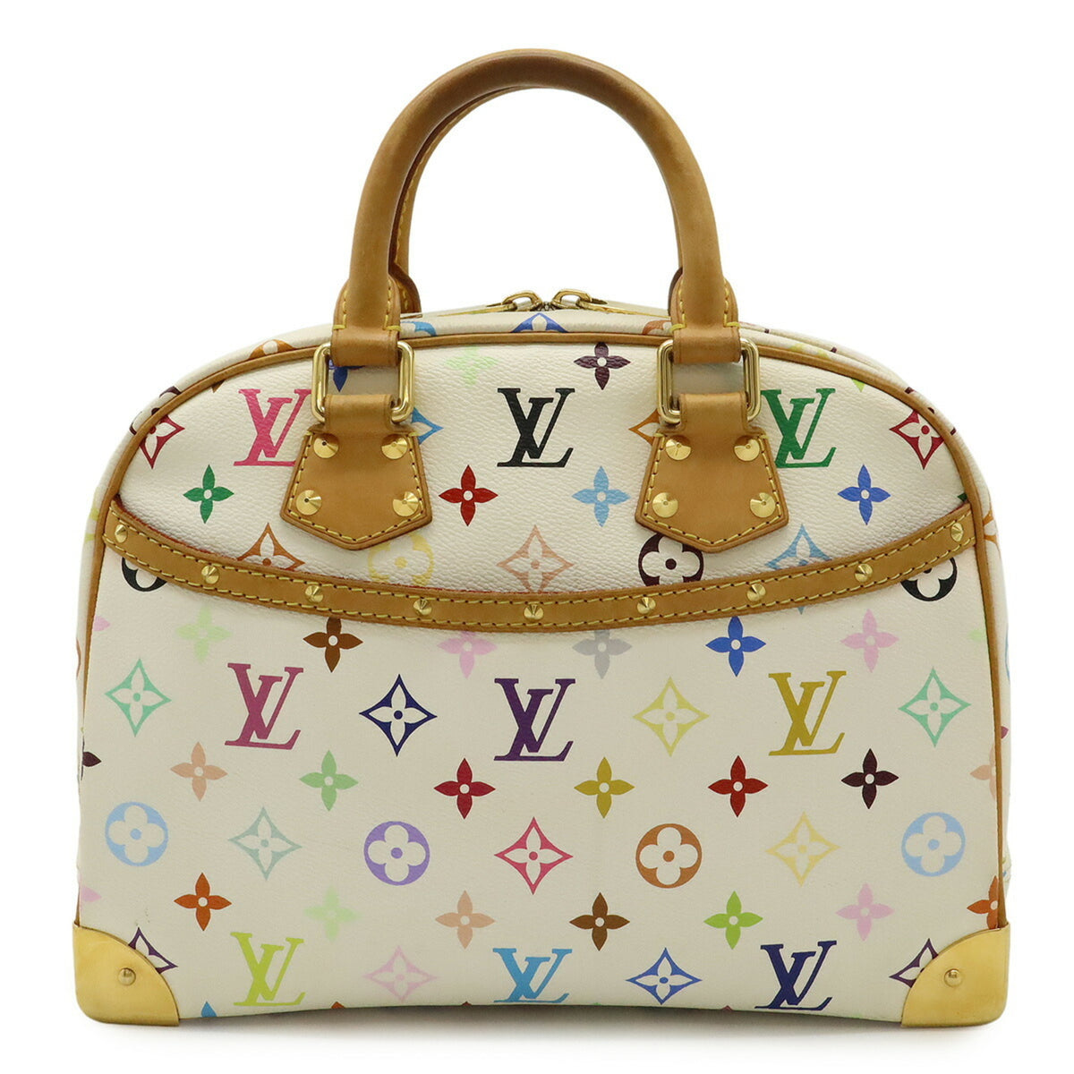 Louis Vuitton Monogram Multicolore Blanc Monogram Handbag (Pre-Owned)