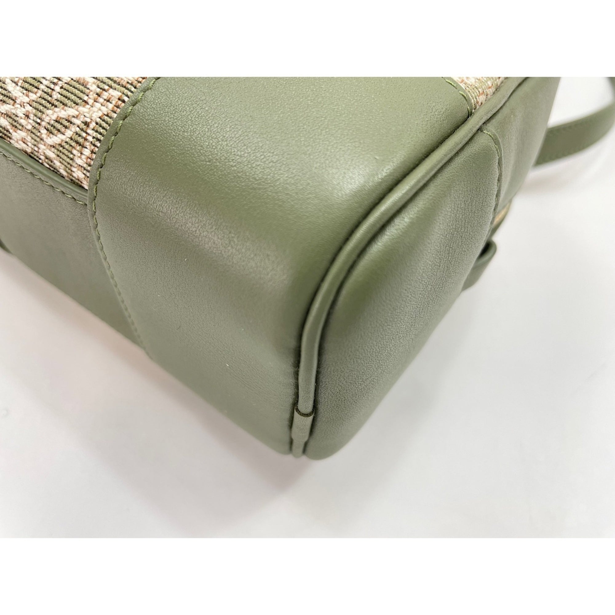 Loewe Amazona Green Shoulder Bag (Pre-Owned)