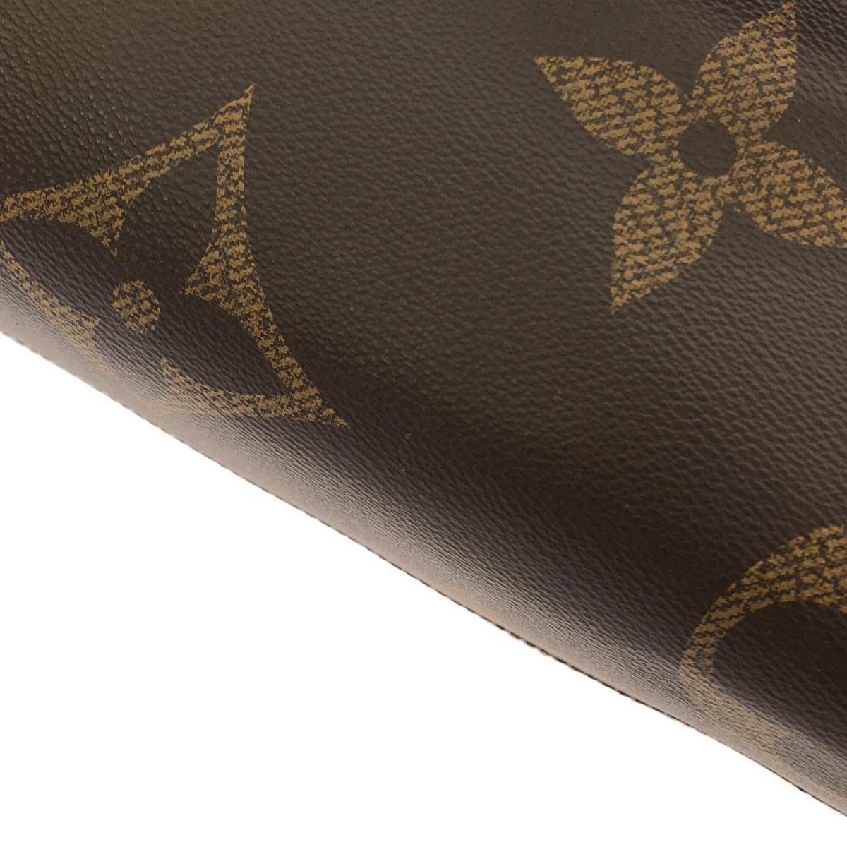 Louis Vuitton Marron Coated Canvas Handbag (Pre-Owned)
