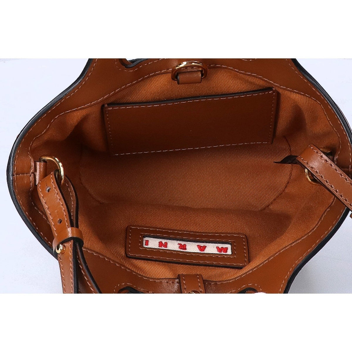 Marni Brown Handbag (Pre-Owned)