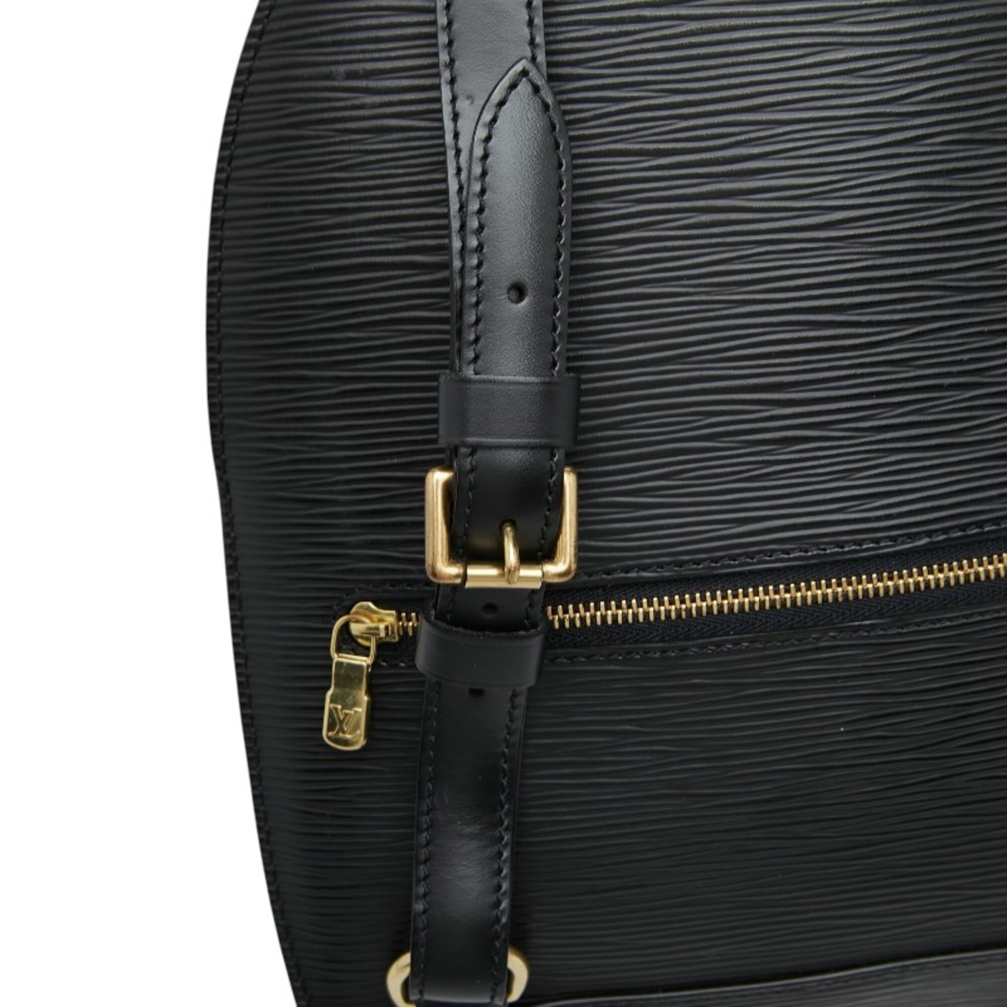 Louis Vuitton Epi Black Noir Leather Backpack (Pre-Owned)