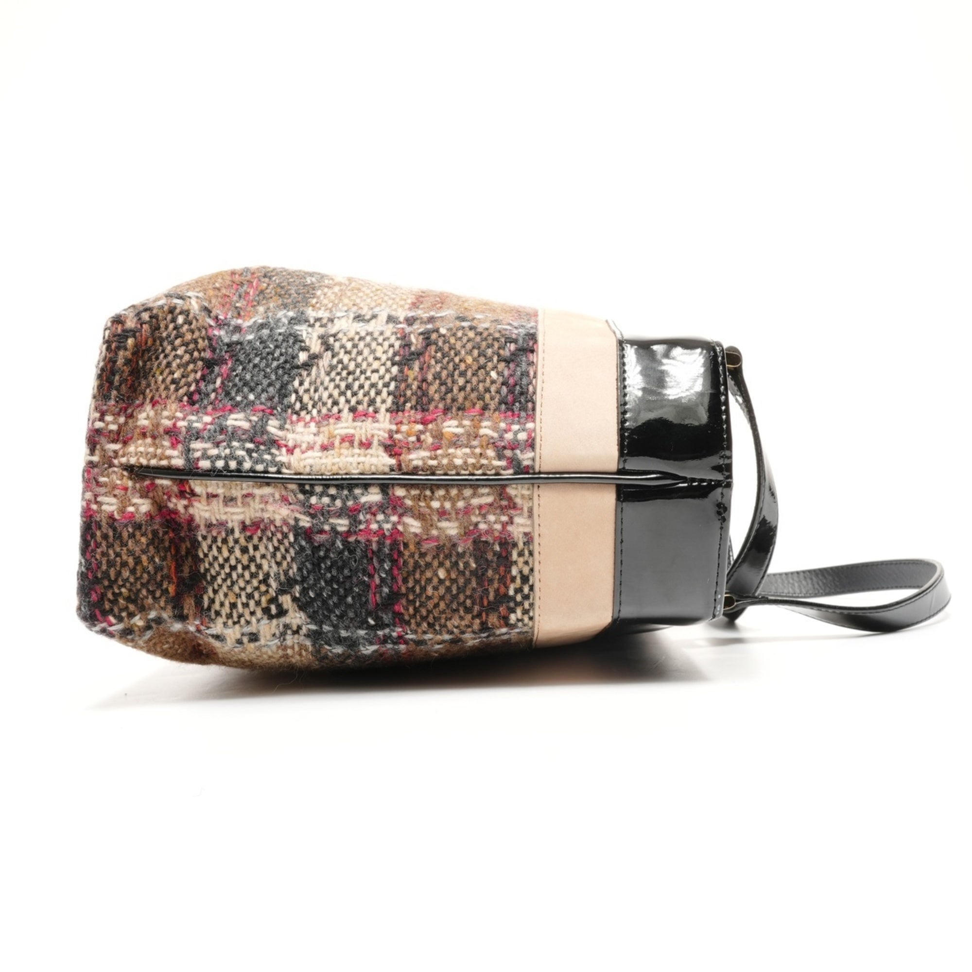Burberry Beige Tweed Handbag (Pre-Owned)