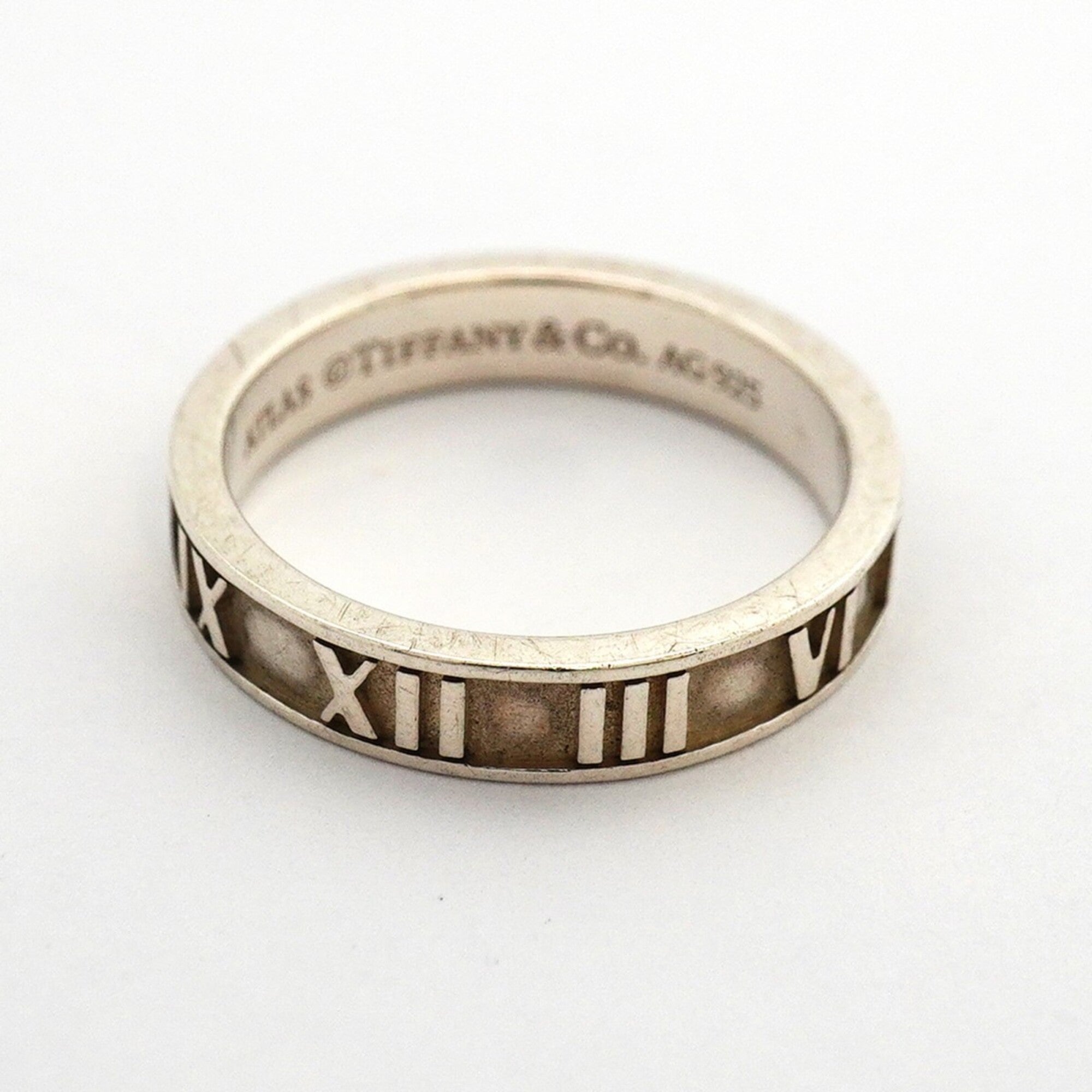 Tiffany Silver 925 Band Ring (Pre-Owned)