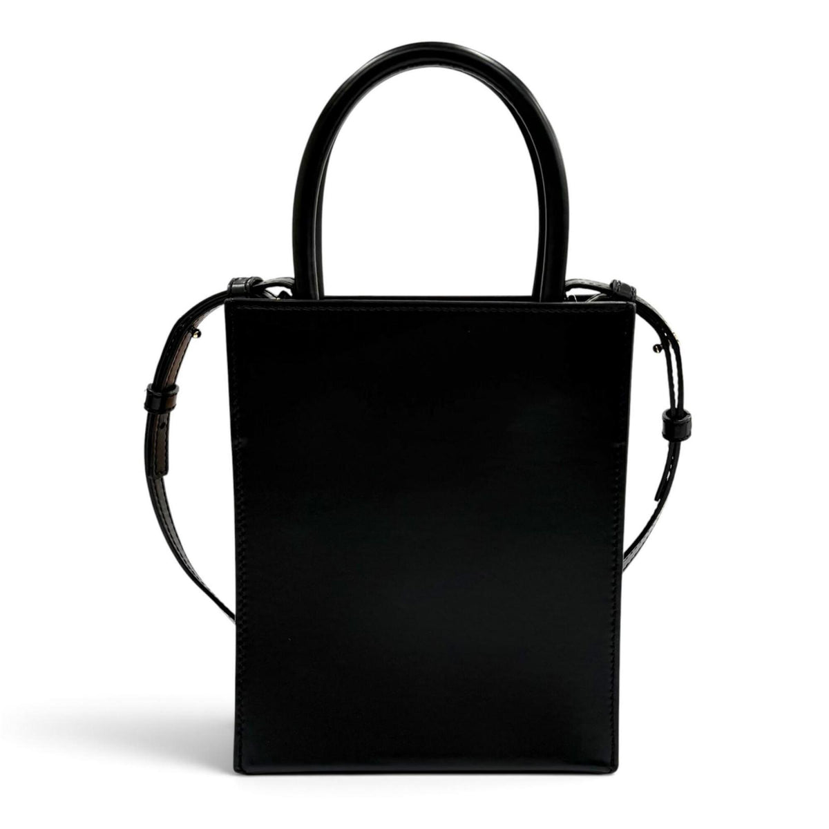 Loewe Black Leather Shoulder Bag (Pre-Owned)