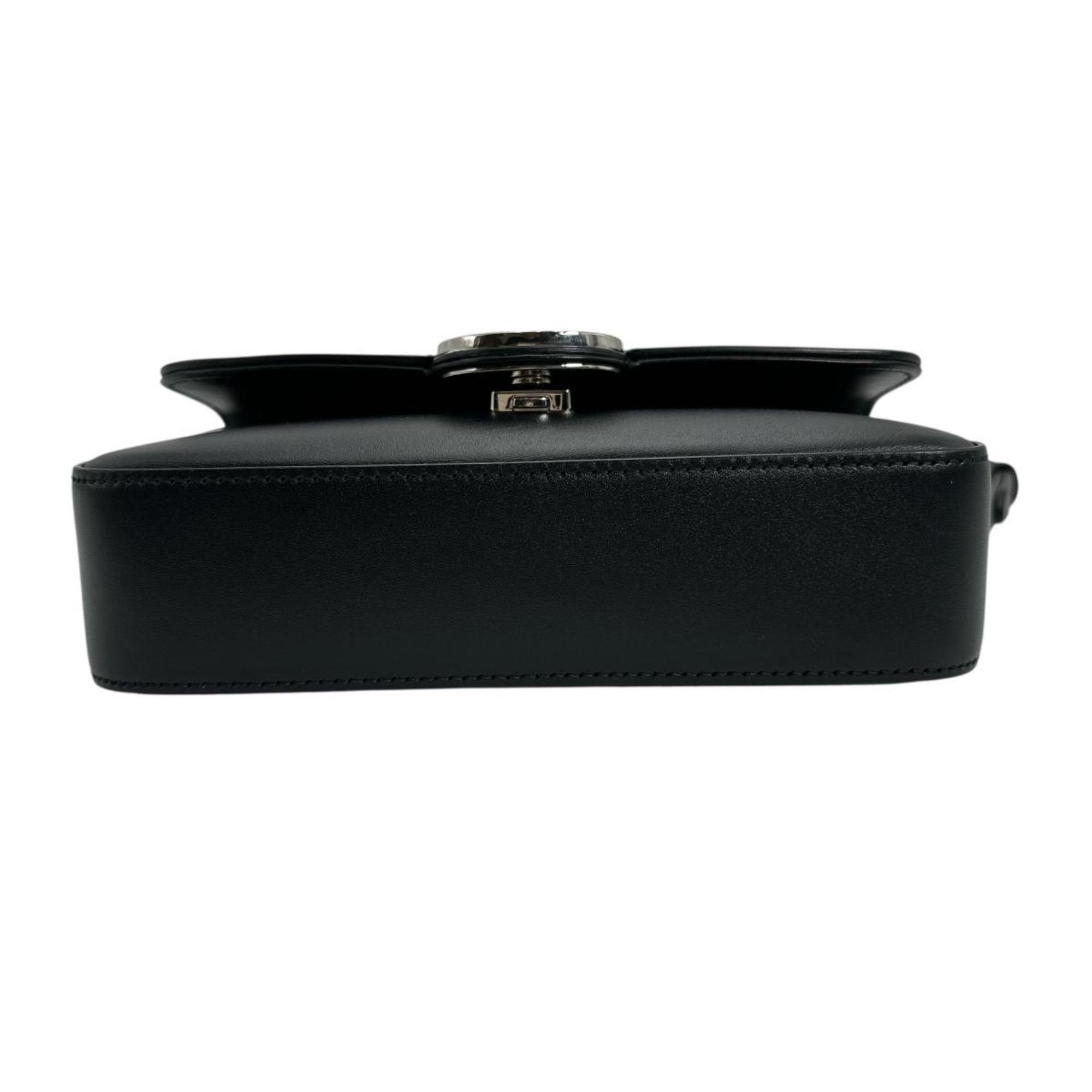 Gucci Black Leather Shoulder Bag (Pre-Owned)