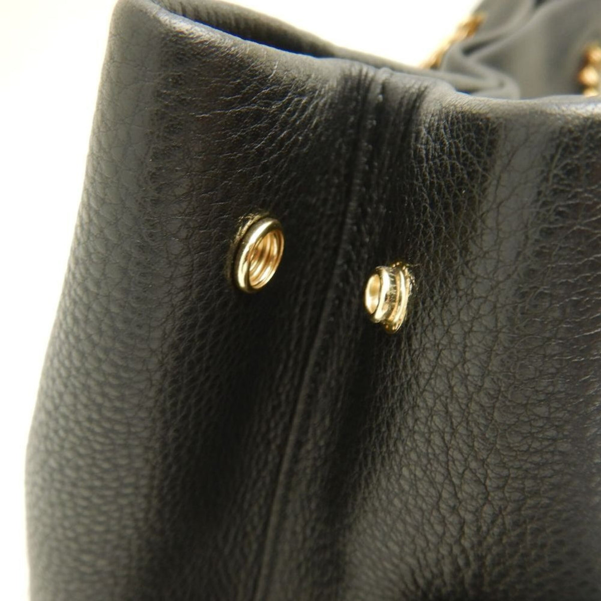 Tory Burch Black Leather Tote Bag (Pre-Owned)