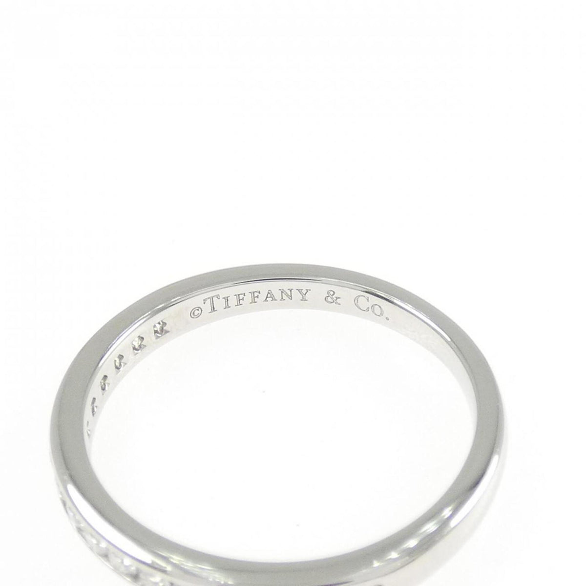 Tiffany Platinum 950 Band Ring (Pre-Owned)