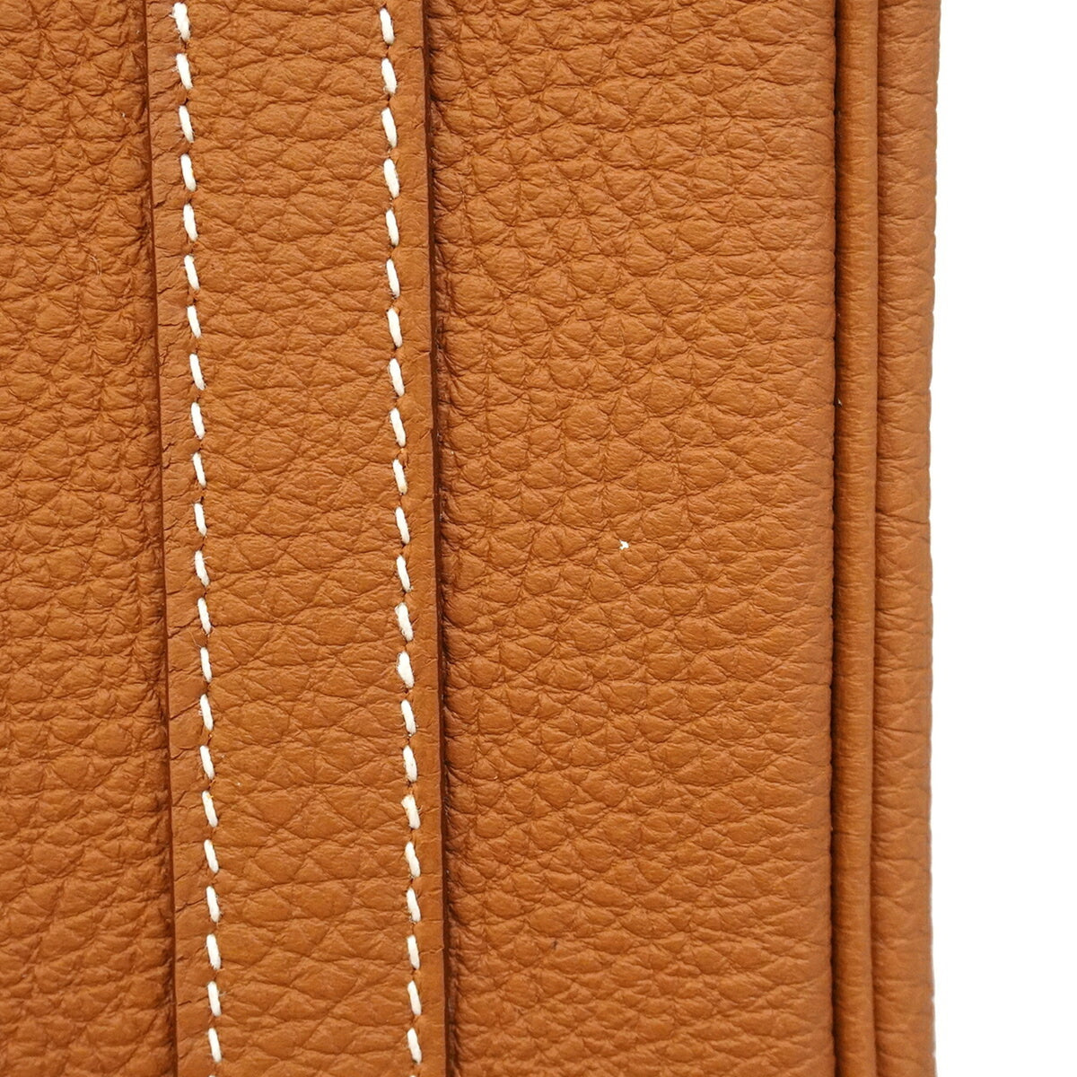 Hermes Gold Togo Leather Handbag (Pre-Owned)