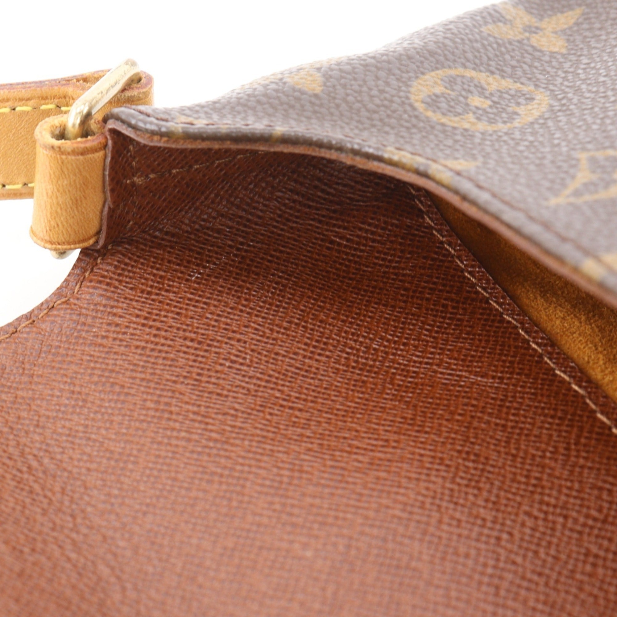 Louis Vuitton Brown Monogram Shoulder Bag (Pre-Owned)