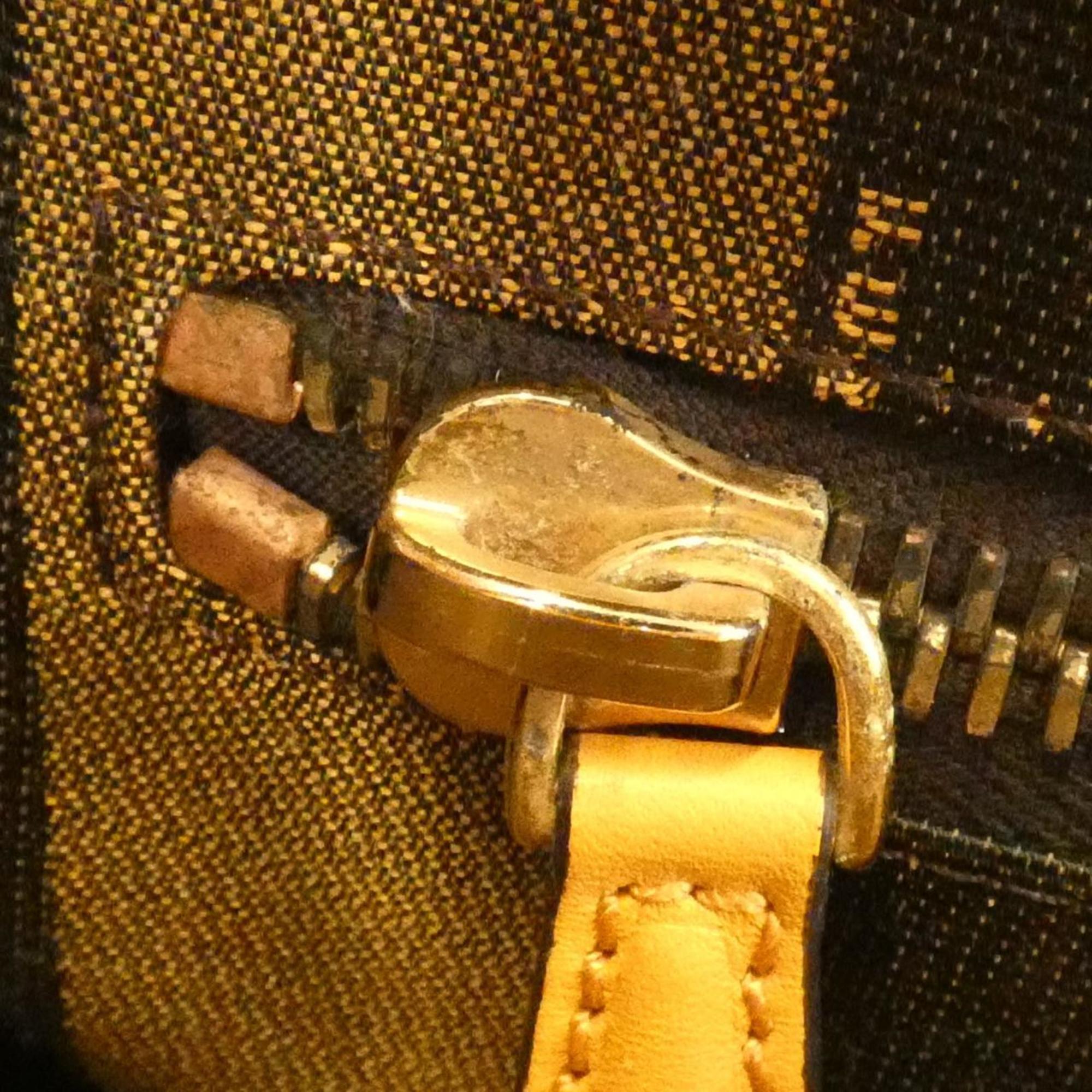 Fendi Peekaboo Camel Leather Handbag (Pre-Owned)
