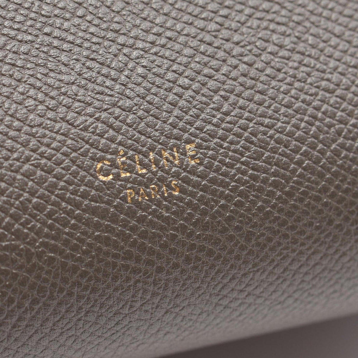 Celine Gray Leather Handbag (Pre-Owned)