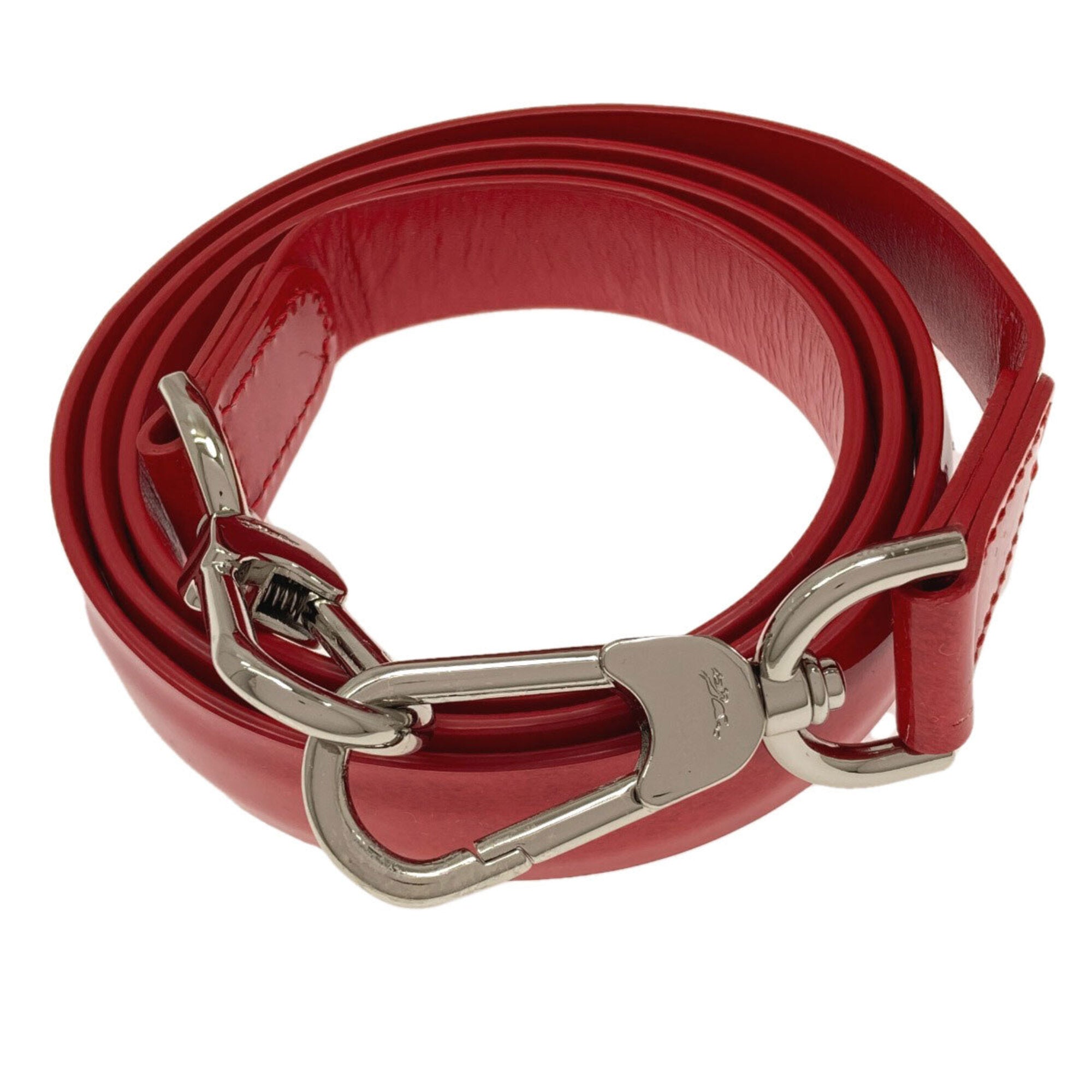 Longchamp Red Color Leather Handbag (Pre-Owned)