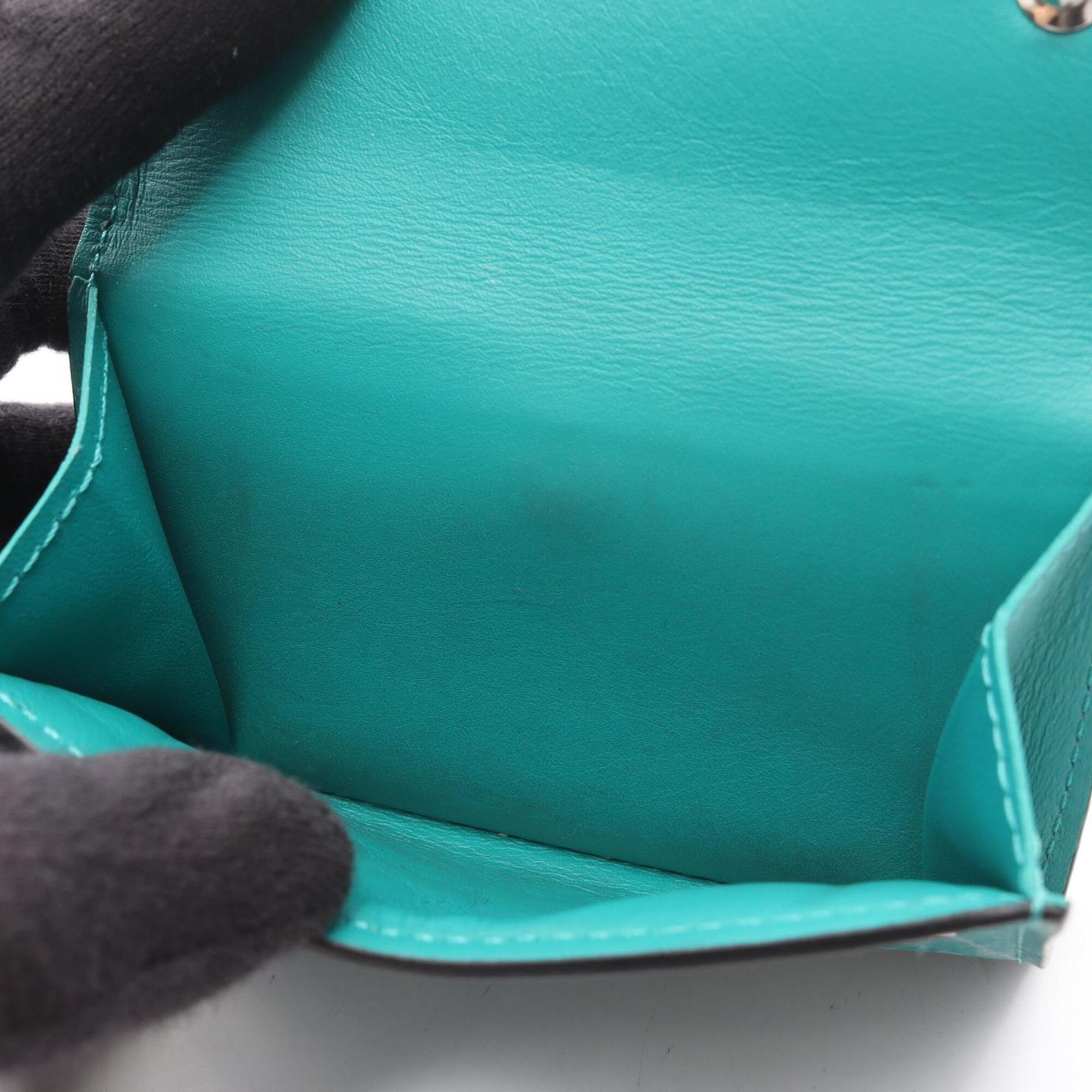 Louis Vuitton Green Vert Taigarama Leather Pvc Wallet (Tri-Fold) (Pre-Owned)