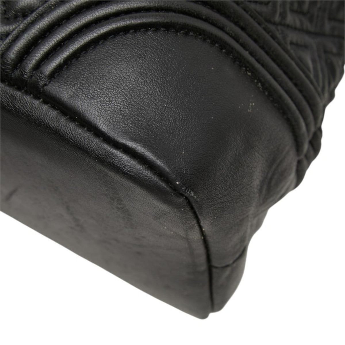 Tory Burch Black Leather Handbag Shoulder Bag (Pre-Owned)