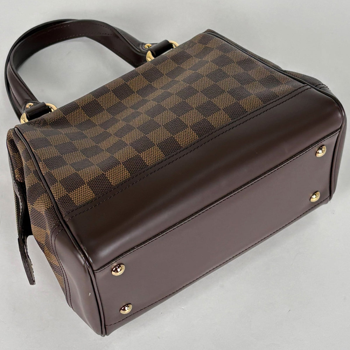 Louis Vuitton Damier Brown Damier Canvas Handbag (Pre-Owned)