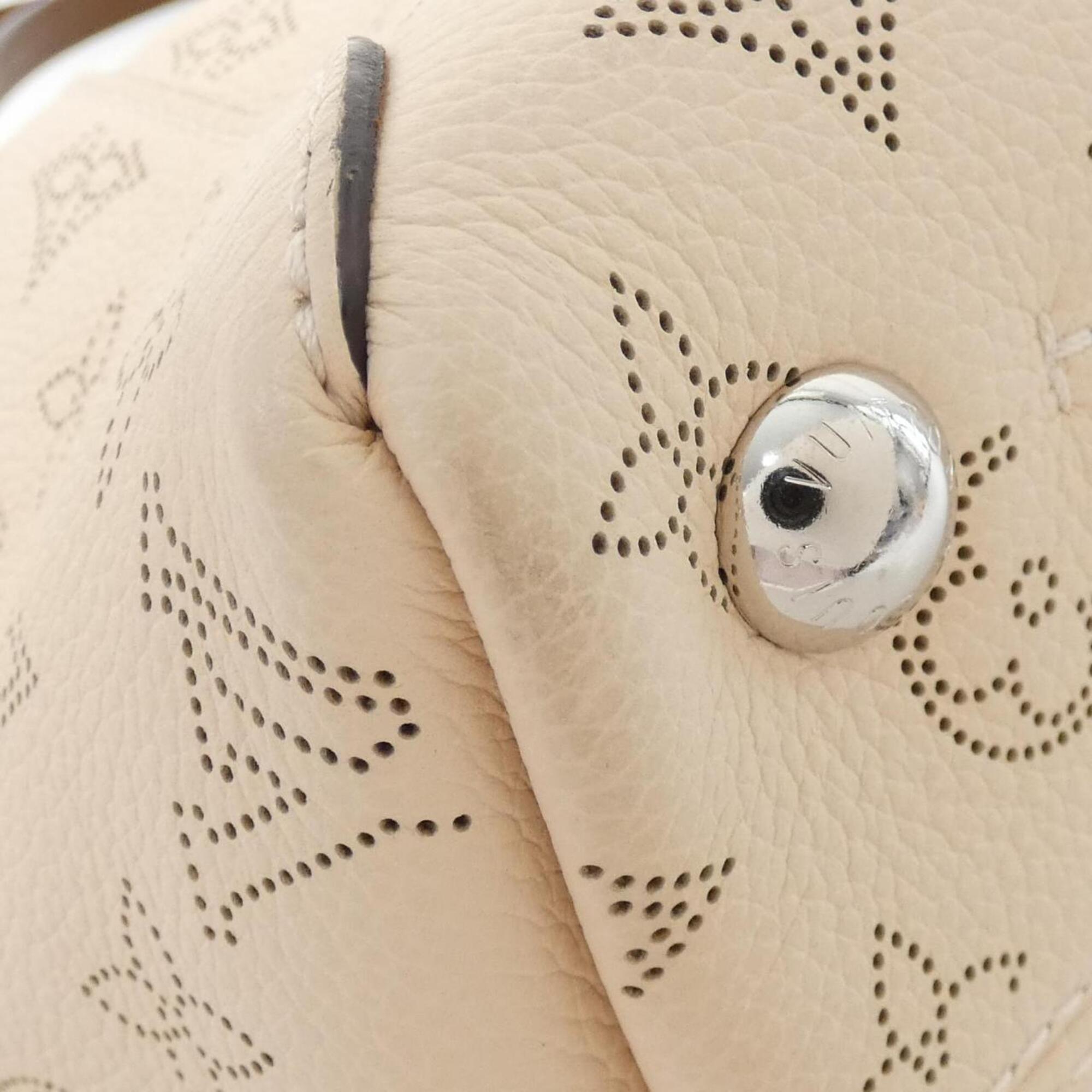 Louis Vuitton Beige Leather Handbag (Pre-Owned)