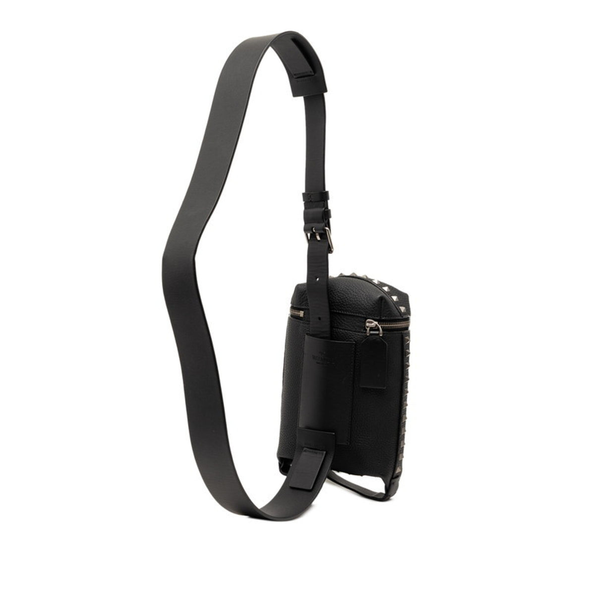 Valentino Black Leather Sling Bag (Pre-Owned)
