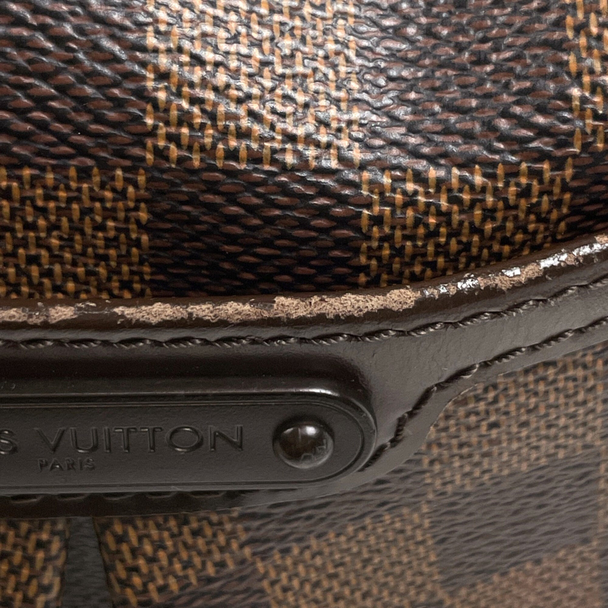 Louis Vuitton Brown Damier Canvas Damier Canvas Shoulder Bag (Pre-Owned)