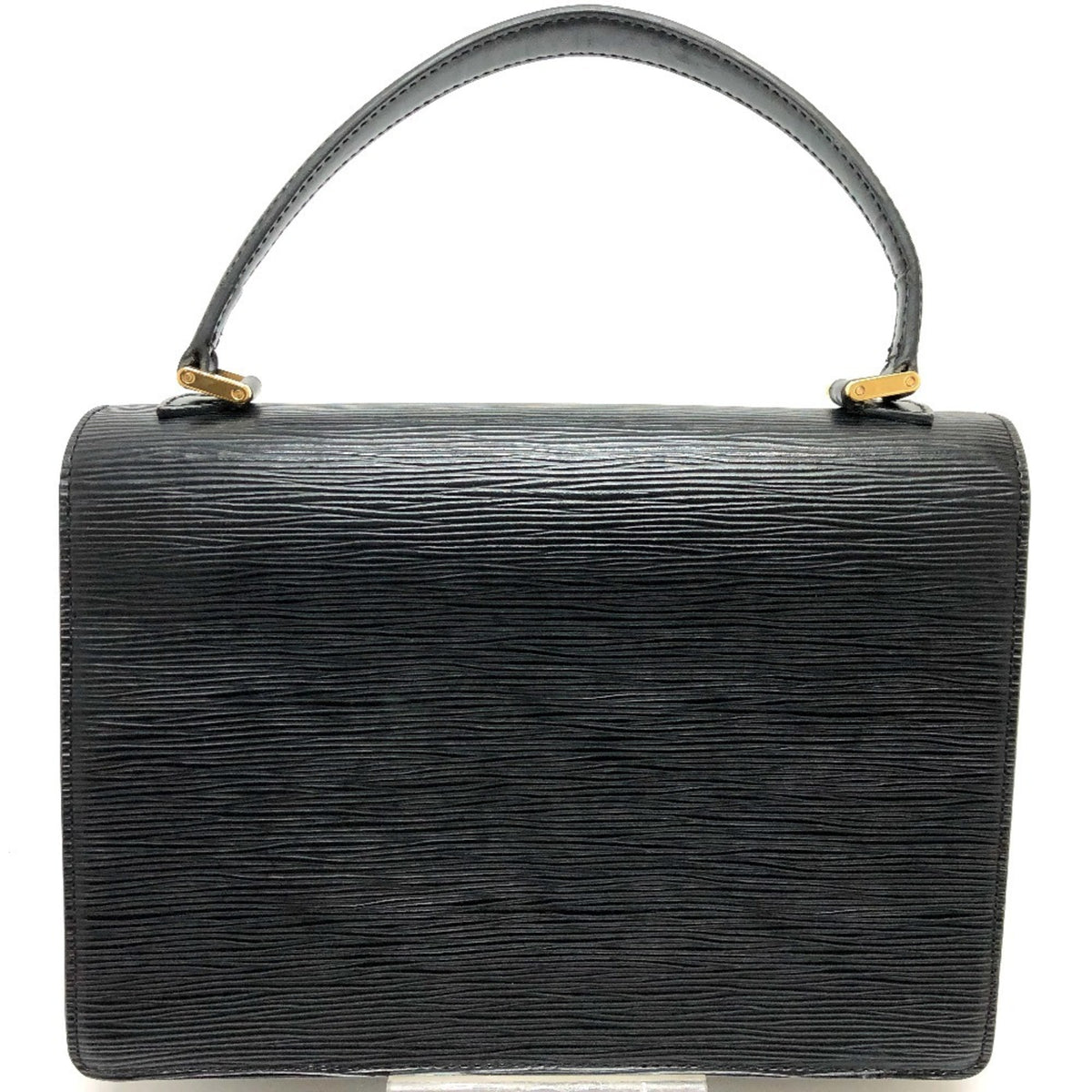 Louis Vuitton Black Epi Leather Handbag (Pre-Owned)
