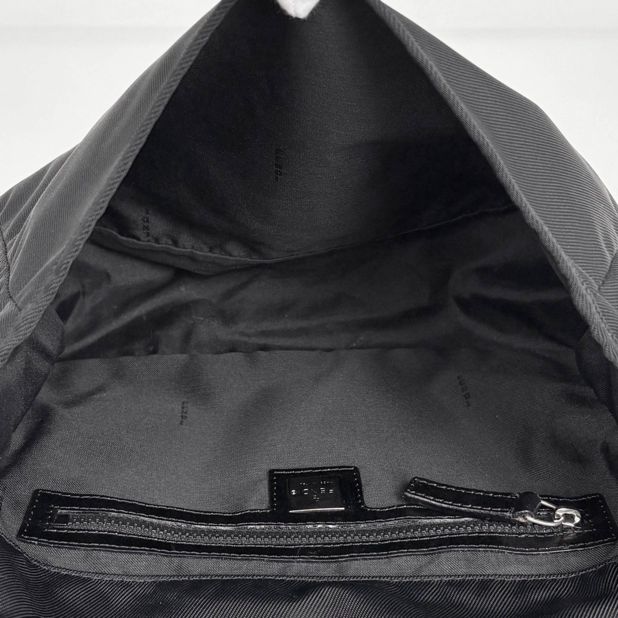 Fendi Black Nylon Shoulder Bag (Pre-Owned)