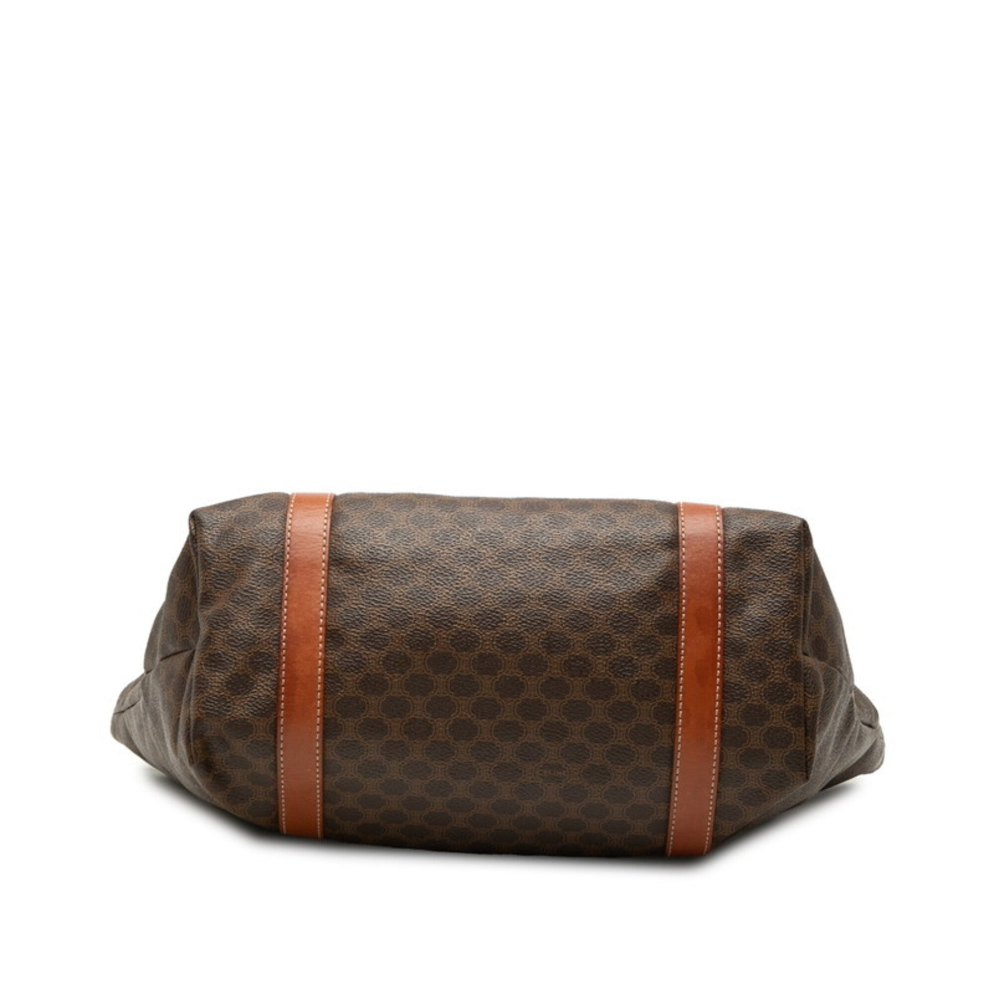 Celine Brown Pvc Leather Shoulder Bag Tote Bag (Pre-Owned)