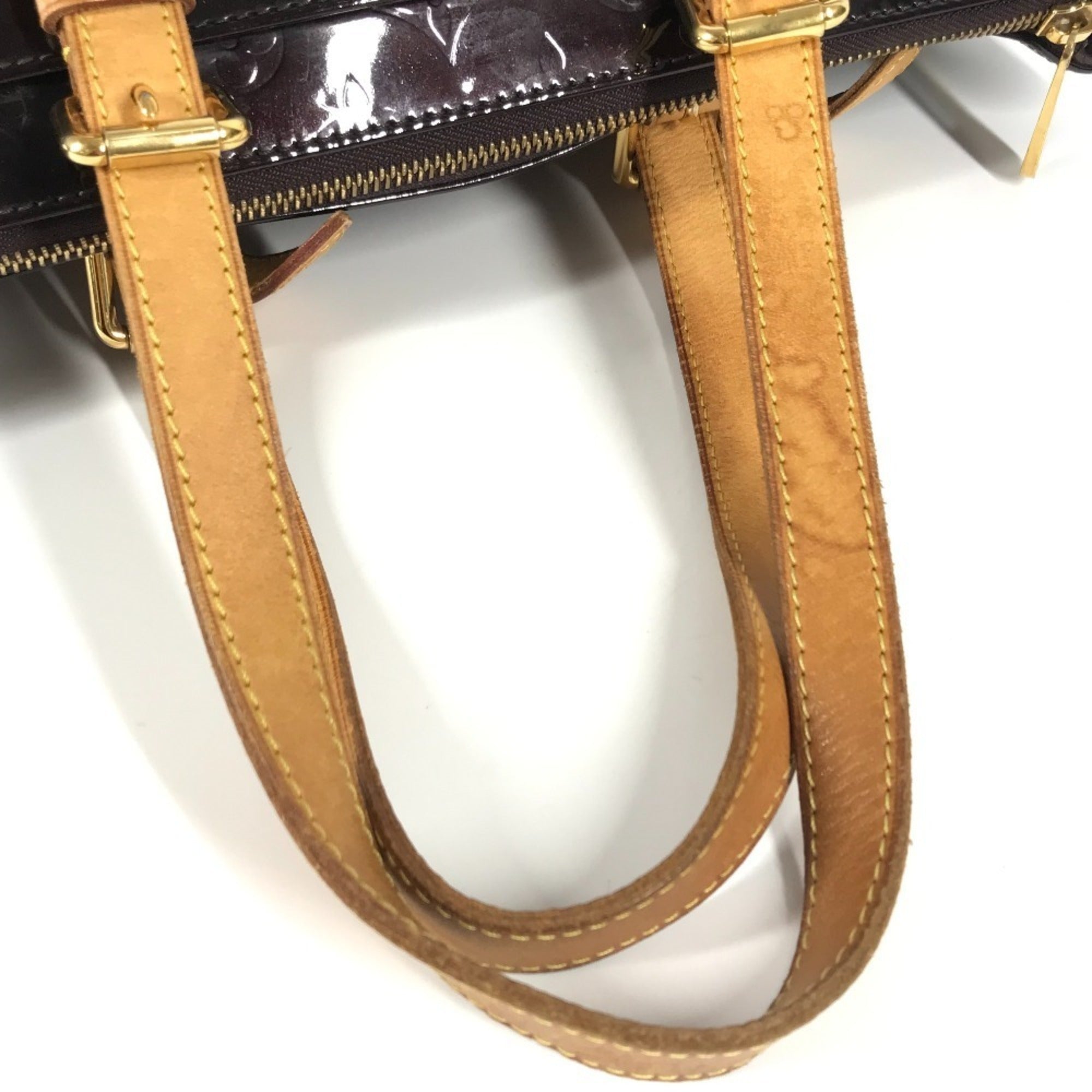 Louis Vuitton Amarante Monogram Purple Monogram Vernis Shoulder Bag (Pre-Owned)