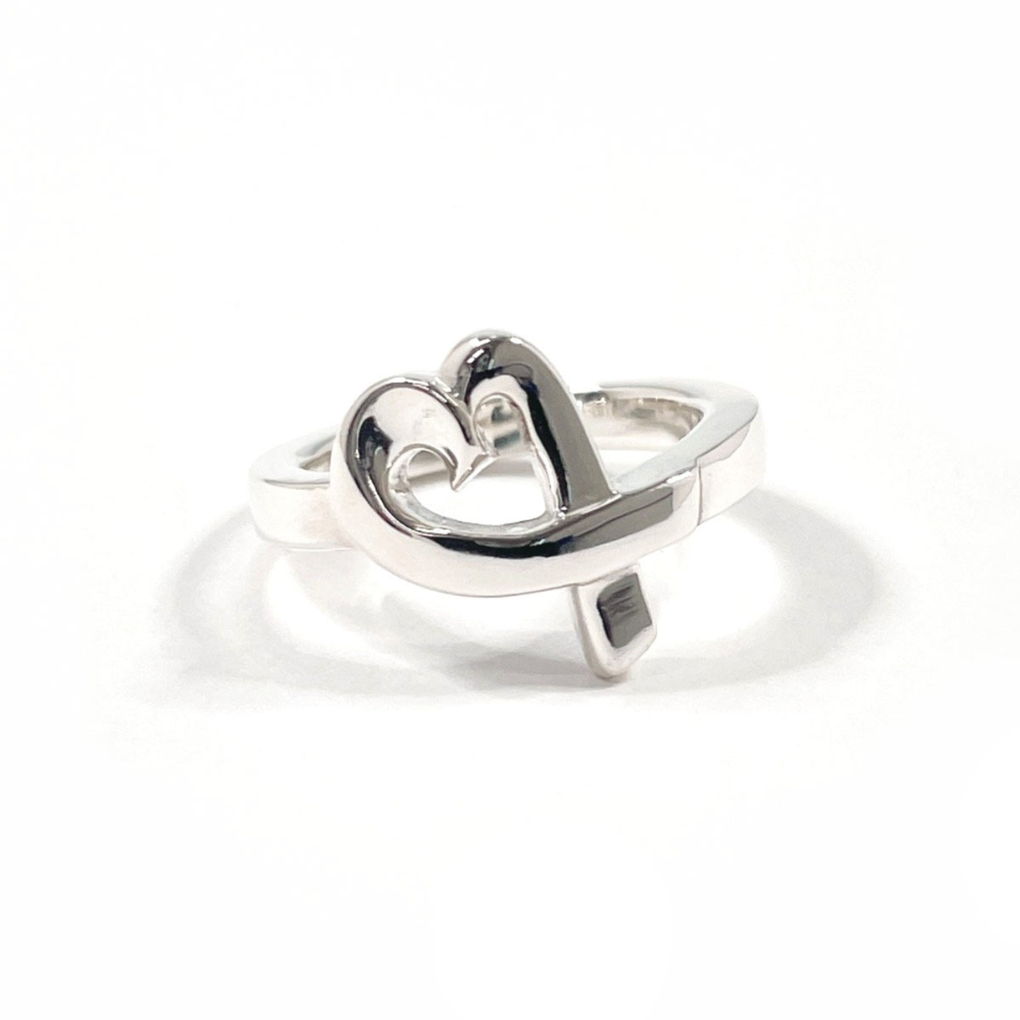 Tiffany Silver Silver 925 Band Ring (Pre-Owned)