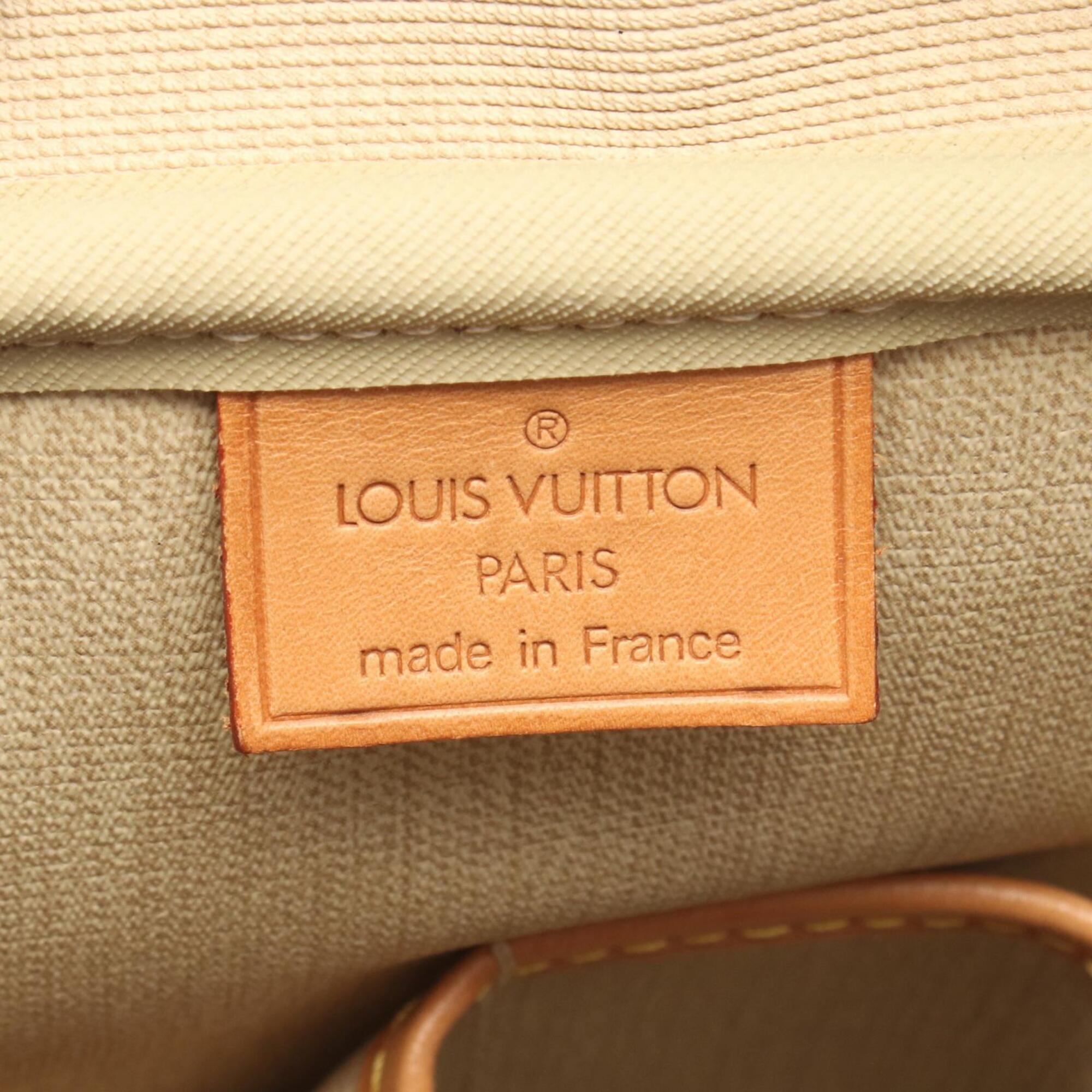 Louis Vuitton Brown Monogram Coated Canvas Handbag (Pre-Owned)