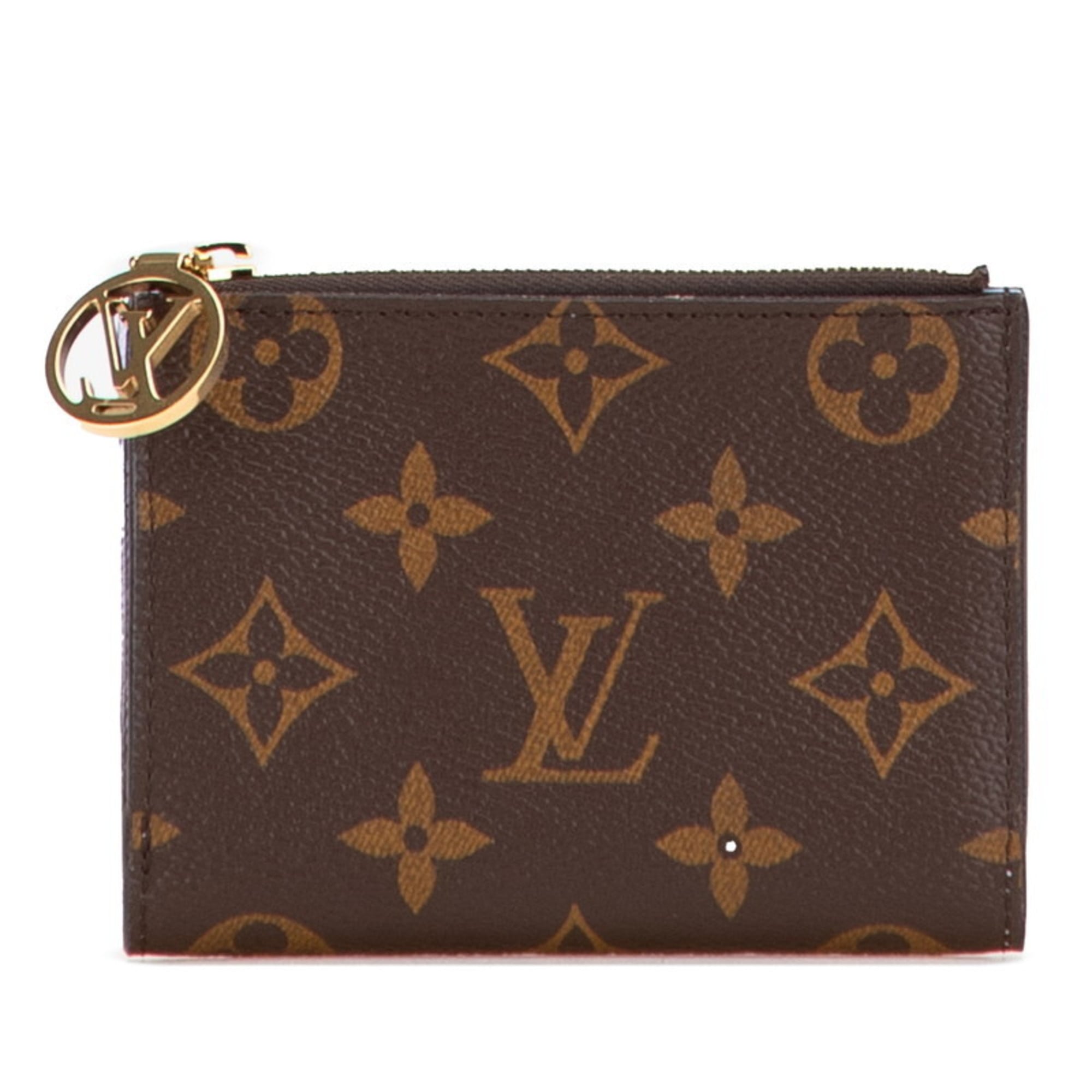 Louis Vuitton Monogram Brown Pvc Leather Wallet (Bi-Fold) (Pre-Owned)
