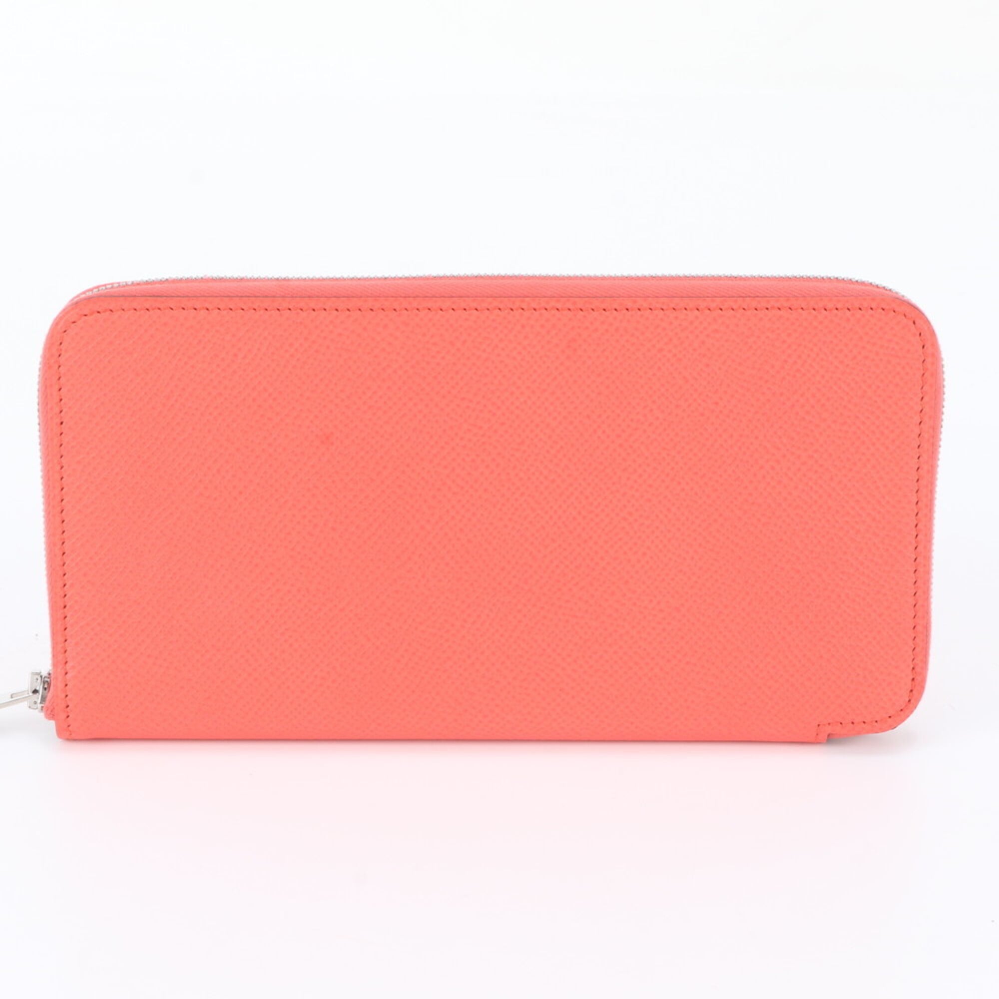 Hermes Pink Leather Long Wallet (Bi-Fold) (Pre-Owned)
