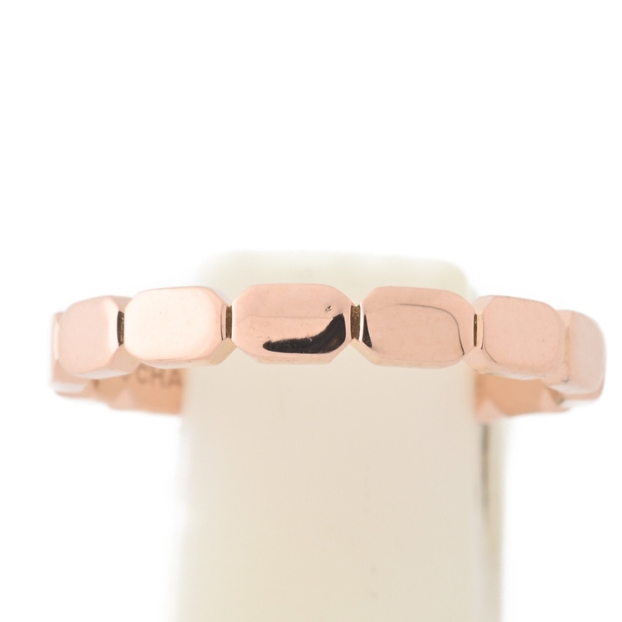 Chanel Pink Gold Pink Gold (18K) Band Ring (Pre-Owned)
