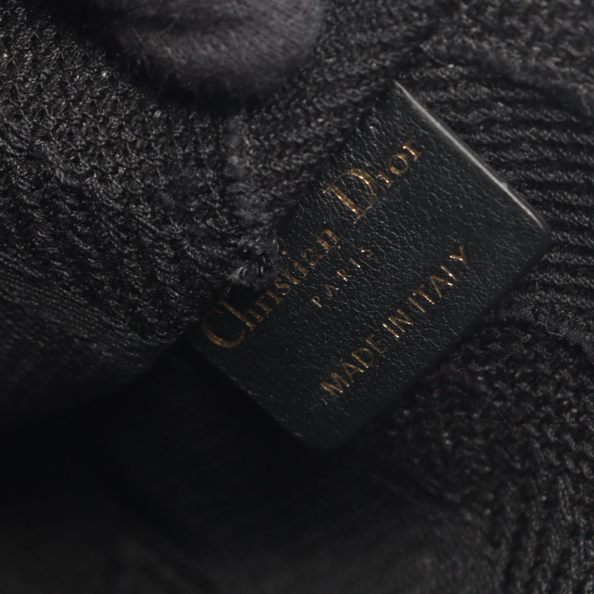 Christian Dior Black Canvas Handbag (Pre-Owned)