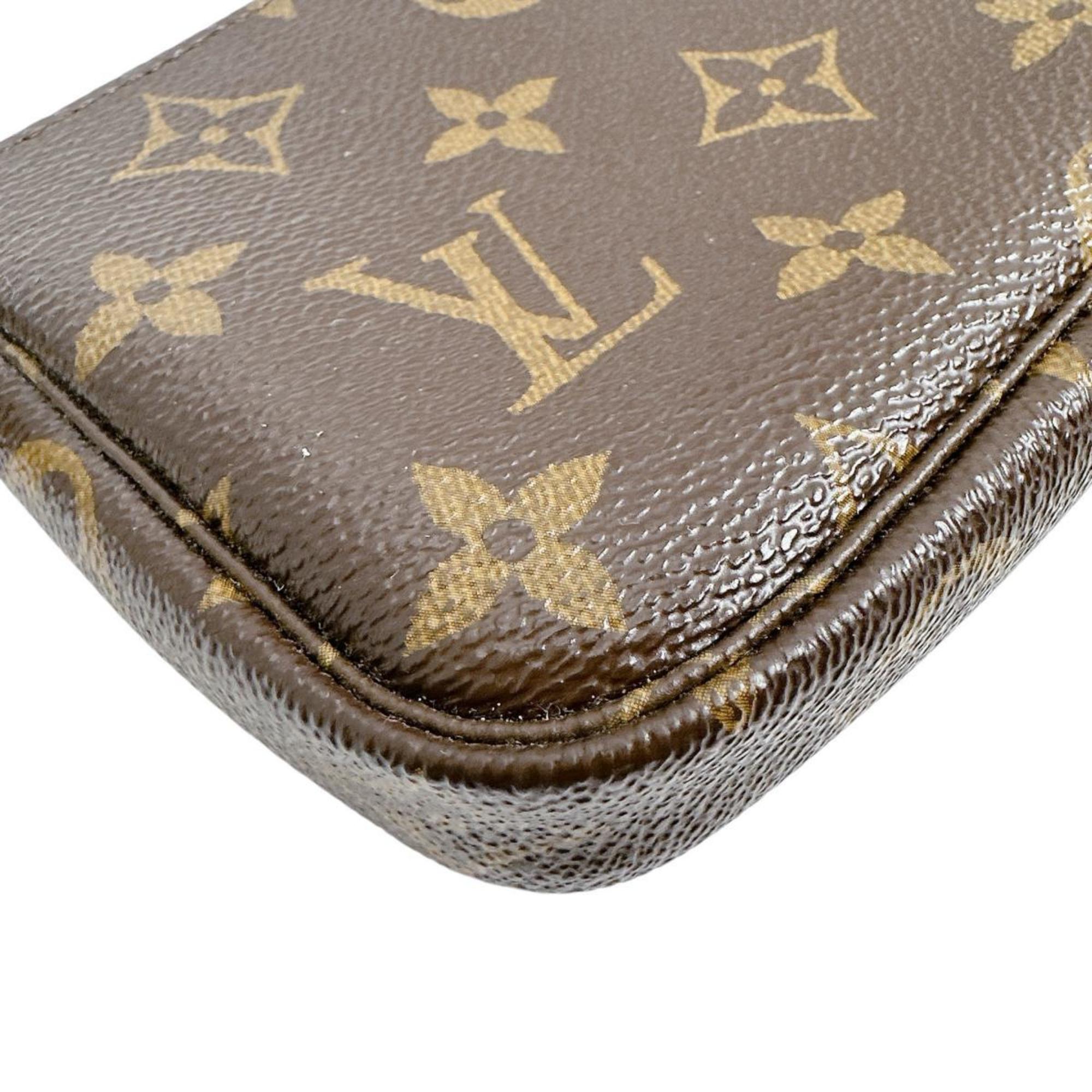 Louis Vuitton Brown Monogram Monogram Handbag Pochette Pouch (Pre-Owned)