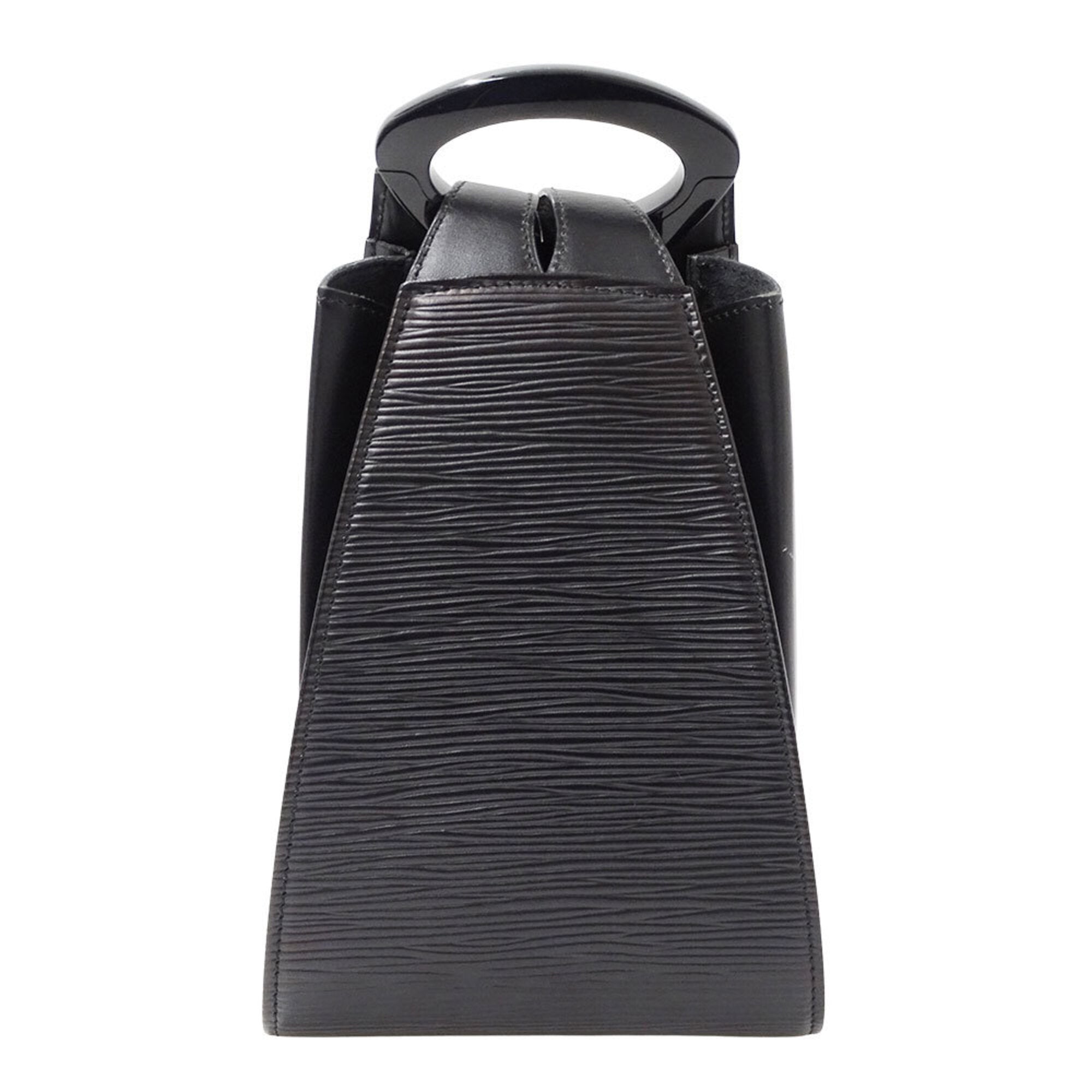 Louis Vuitton Black Noir Epi Leather Shoulder Bag (Pre-Owned)