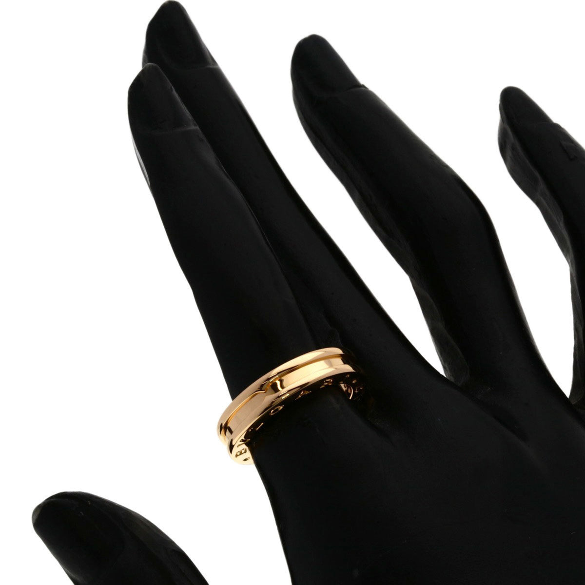Bvlgari B.Zero1 Pink Gold (18K) Band Ring (Pre-Owned)