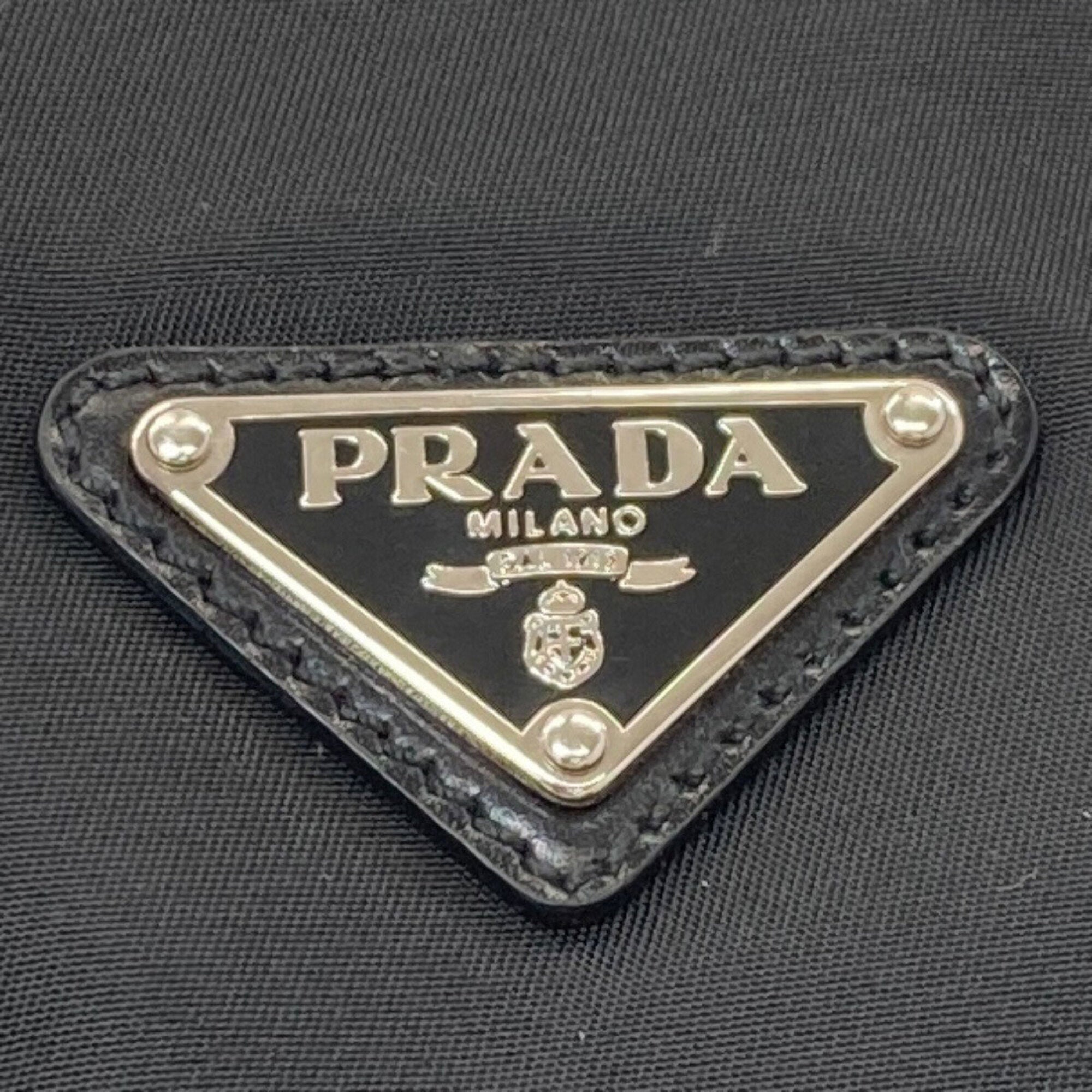 Prada Black Nylon Tote Bag (Pre-Owned)