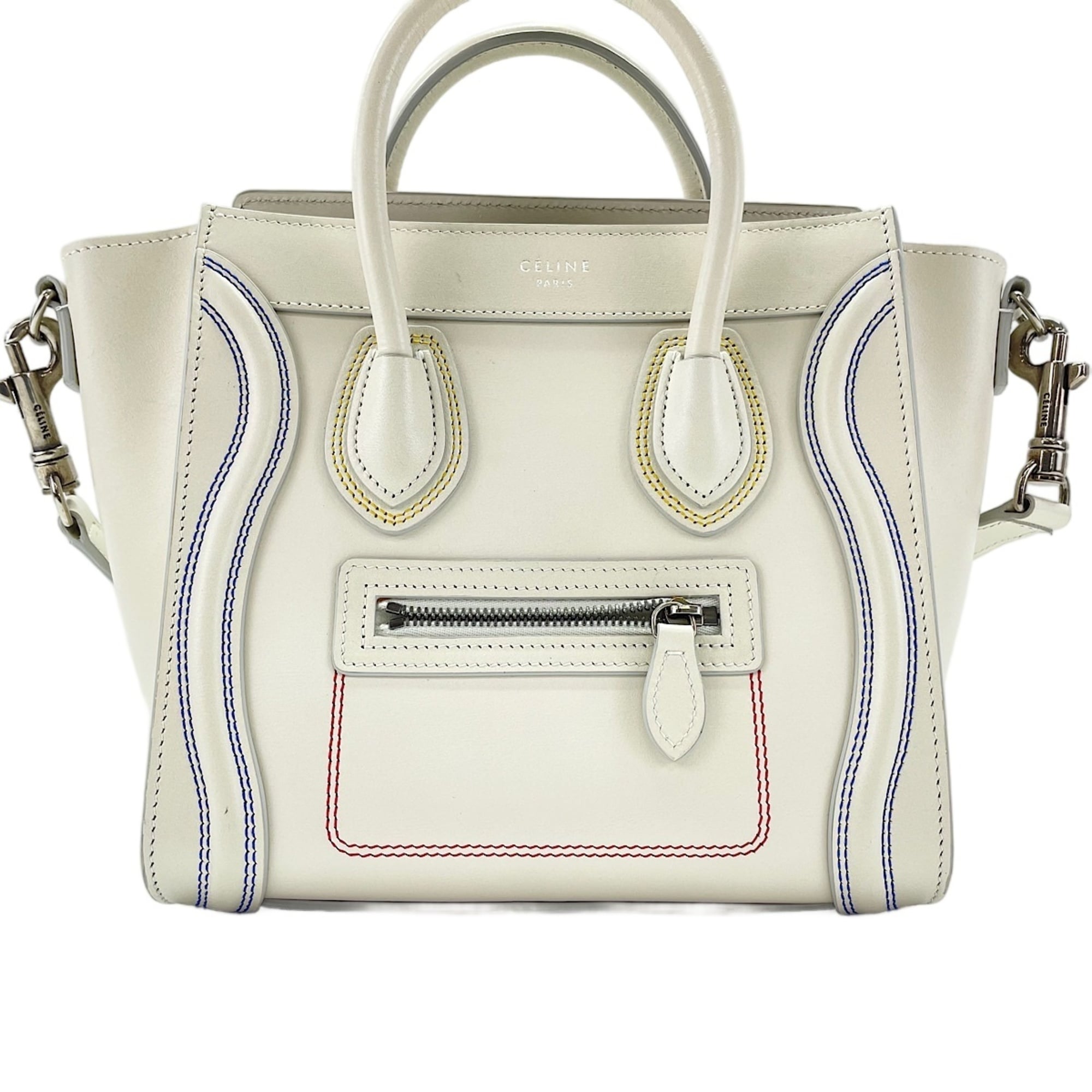 Celine Luggage Beige Handbag (Pre-Owned)
